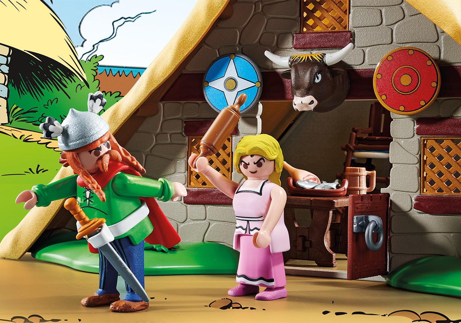 Produktbild PLAYMOBIL 70932 - Asterix: Hütte des Majestix 5 von 6