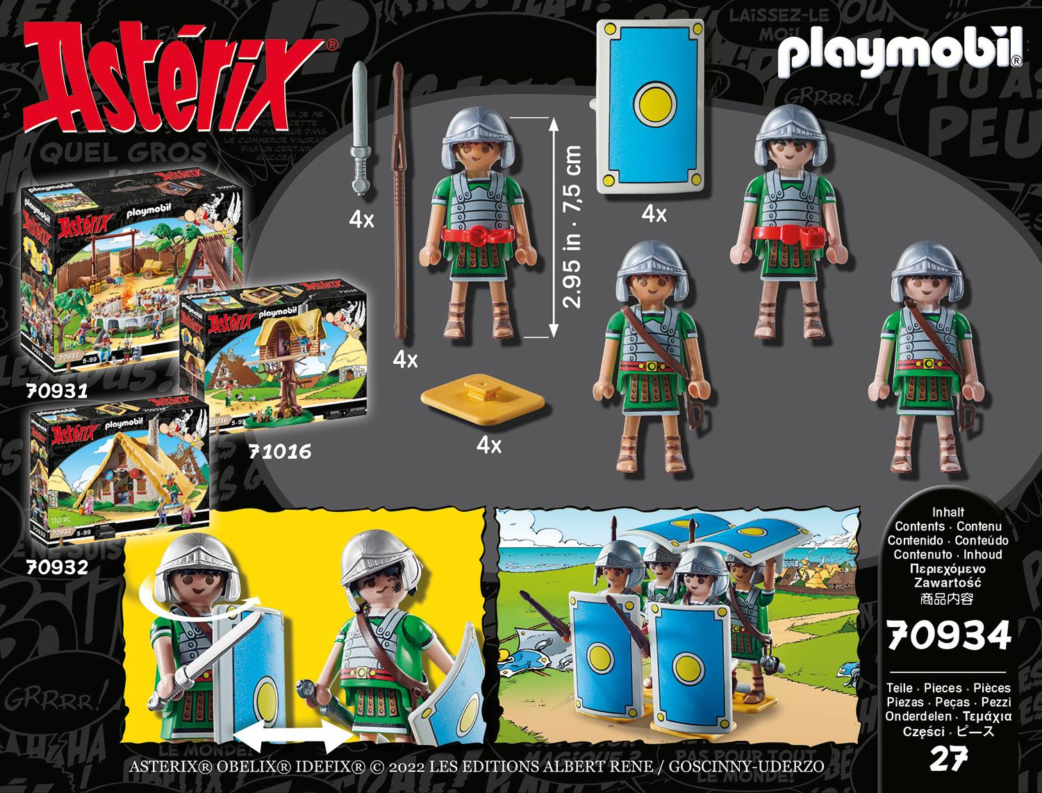 Produktbild PLAYMOBIL 70934 - Asterix: Römertrupp 4 von 6