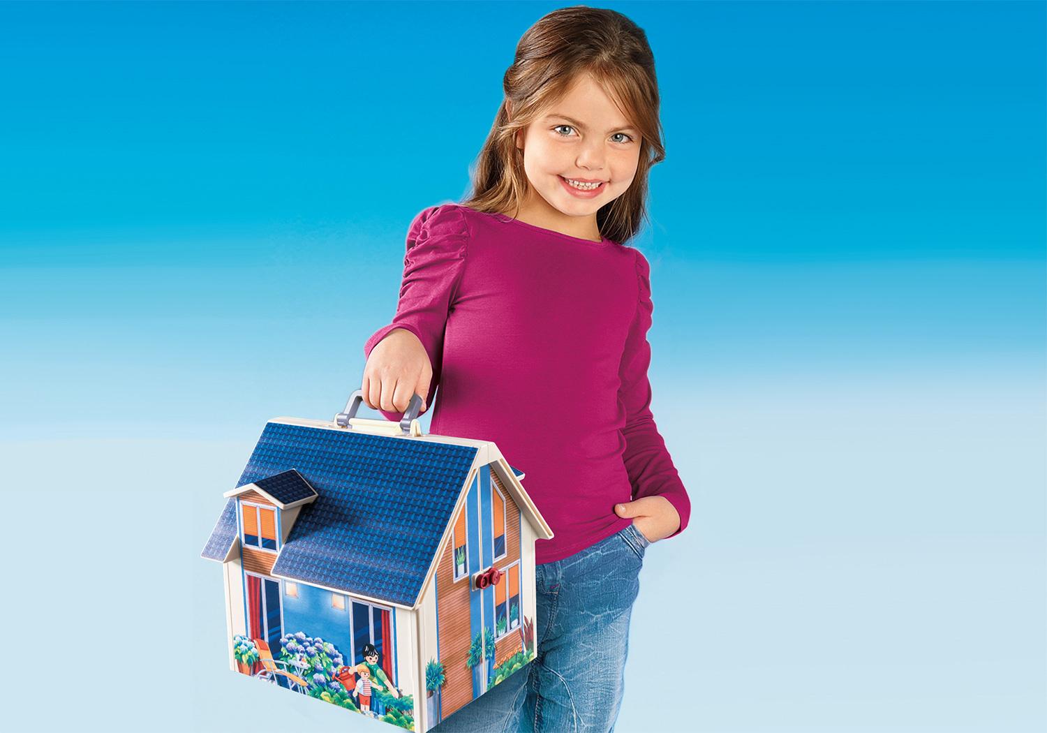 Produktbild PLAYMOBIL 70985 - Dollhouse - Mitnehm-Puppenhaus 5 von 6