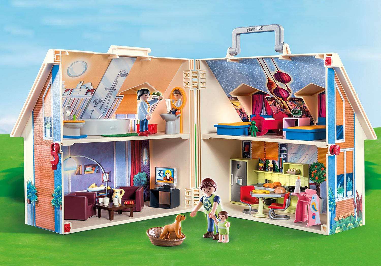 Produktbild PLAYMOBIL 70985 - Dollhouse - Mitnehm-Puppenhaus 6 von 6