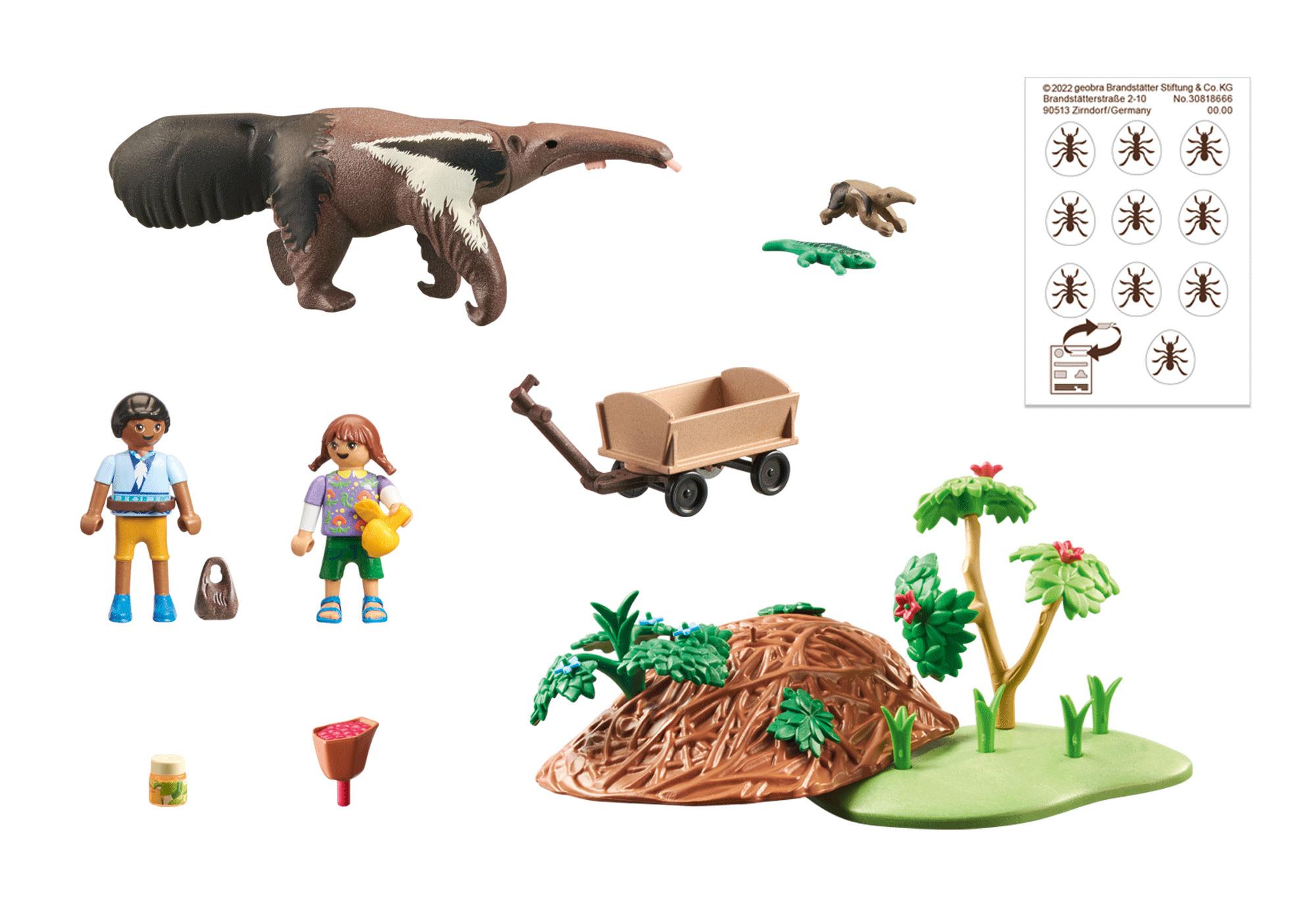 Produktbild PLAYMOBIL 71012 -  WILTOPIA Ameisenbärpflege 2 von 6