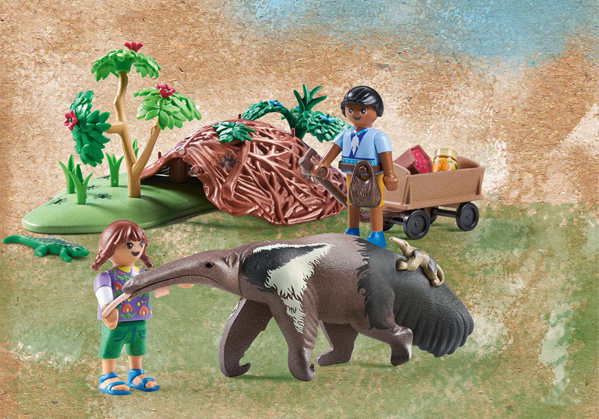 Produktbild PLAYMOBIL 71012 -  WILTOPIA Ameisenbärpflege 3 von 6