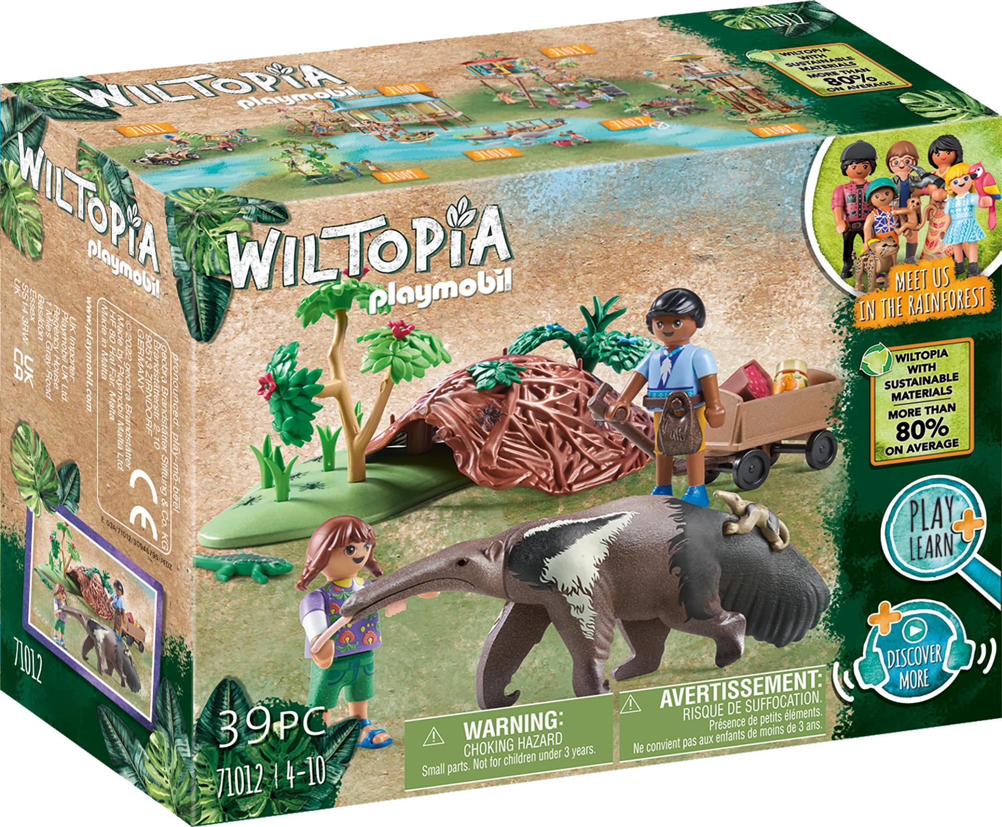PLAYMOBIL 71012 -  WILTOPIA Ameisenbärpflege