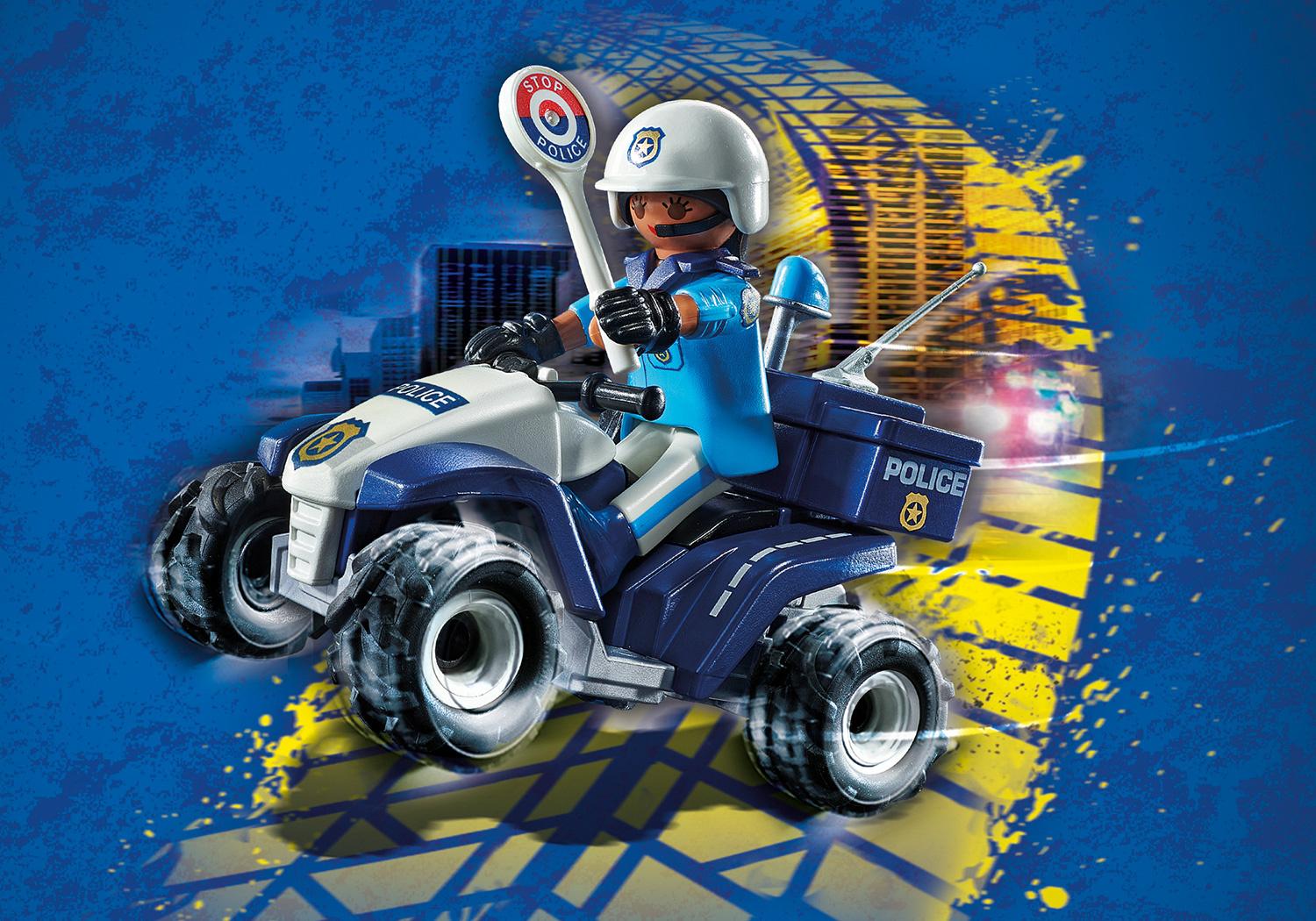 Produktbild PLAYMOBIL 71092 - City Action - Polizei-Speed Quad 4 von 4