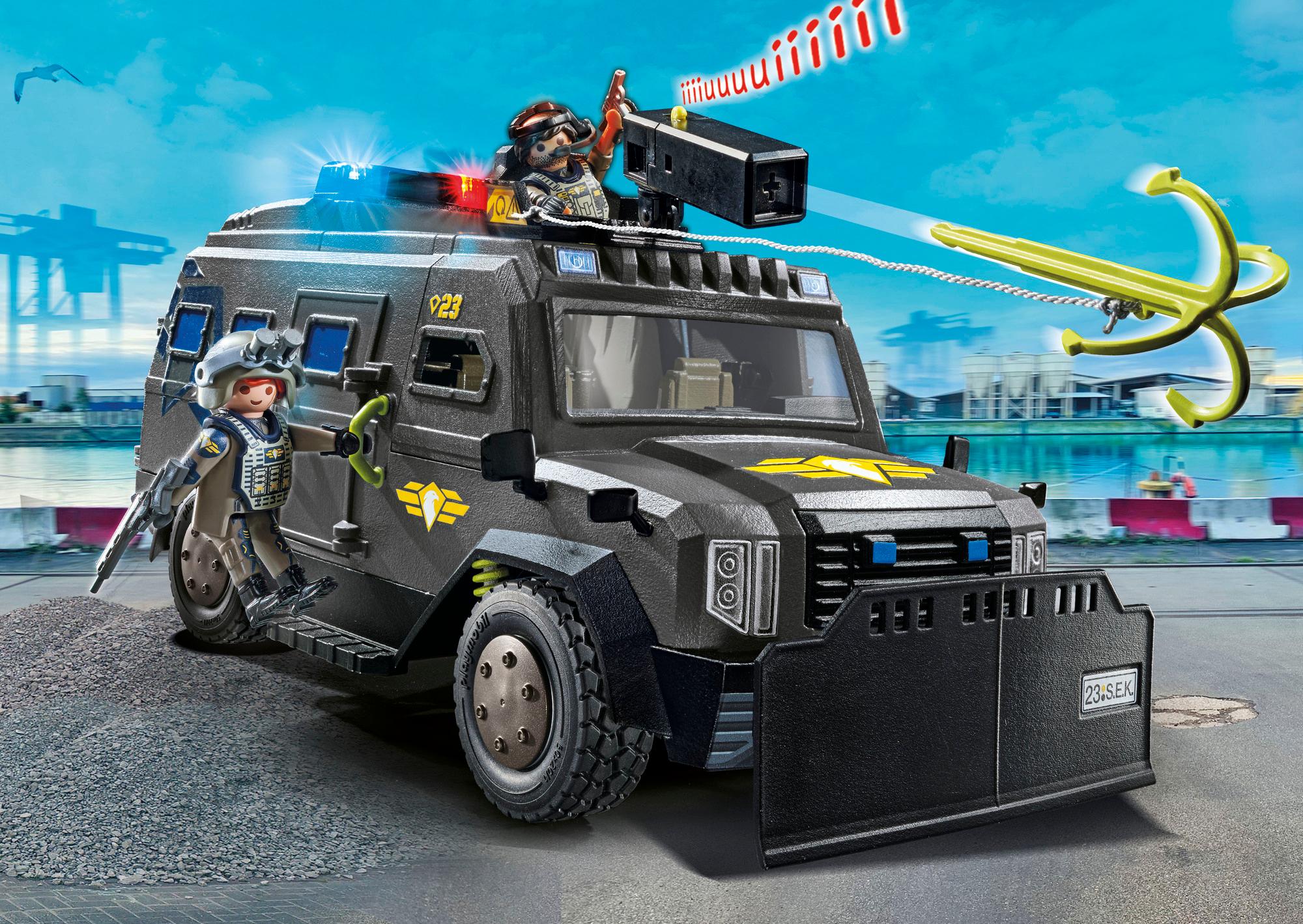 Produktbild PLAYMOBIL 71144 - City Action - SWAT-Geländefahrzeug 11 von 12