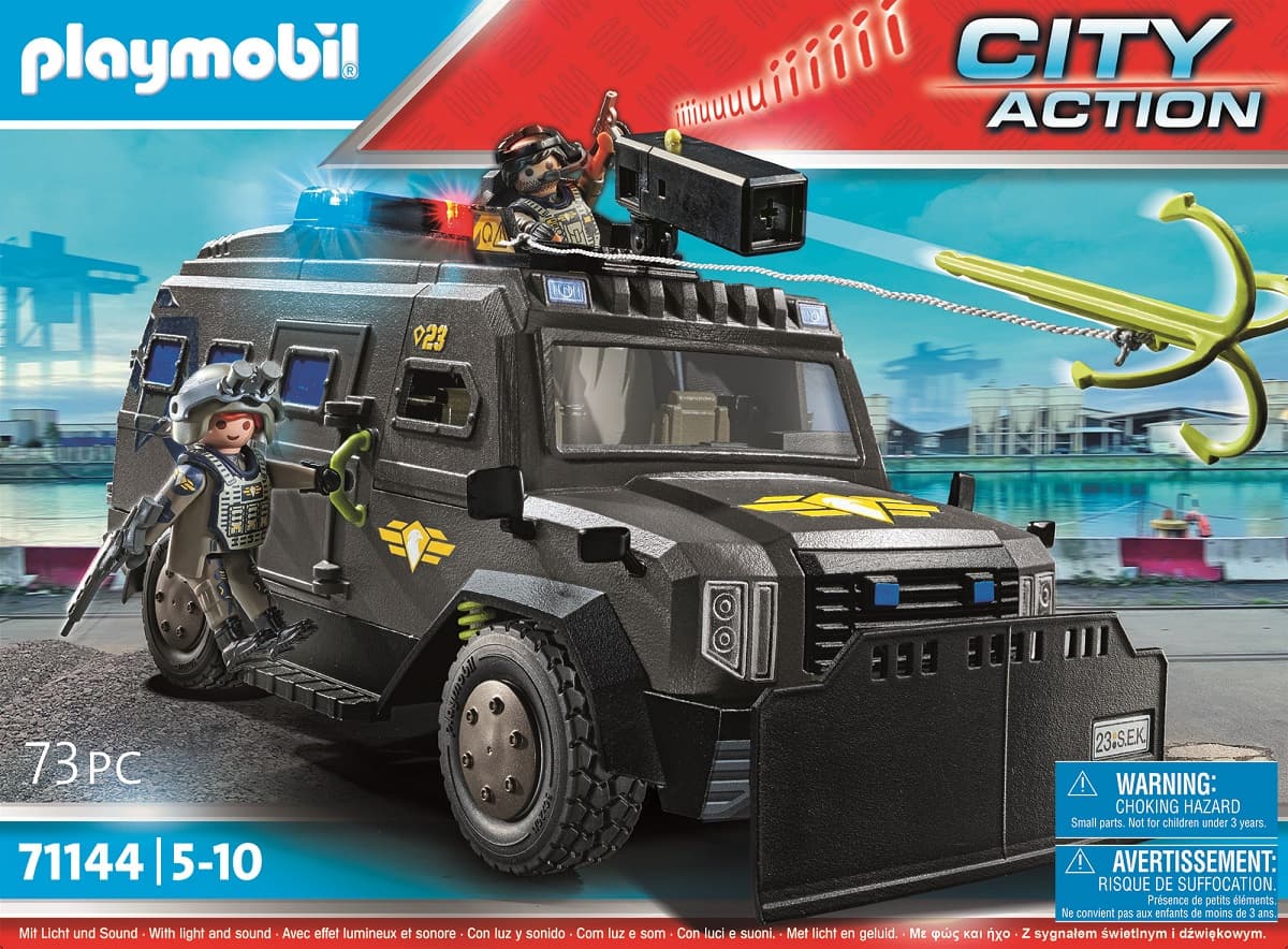PLAYMOBIL 71144 - City Action - SWAT-Geländefahrzeug online bestellen ...