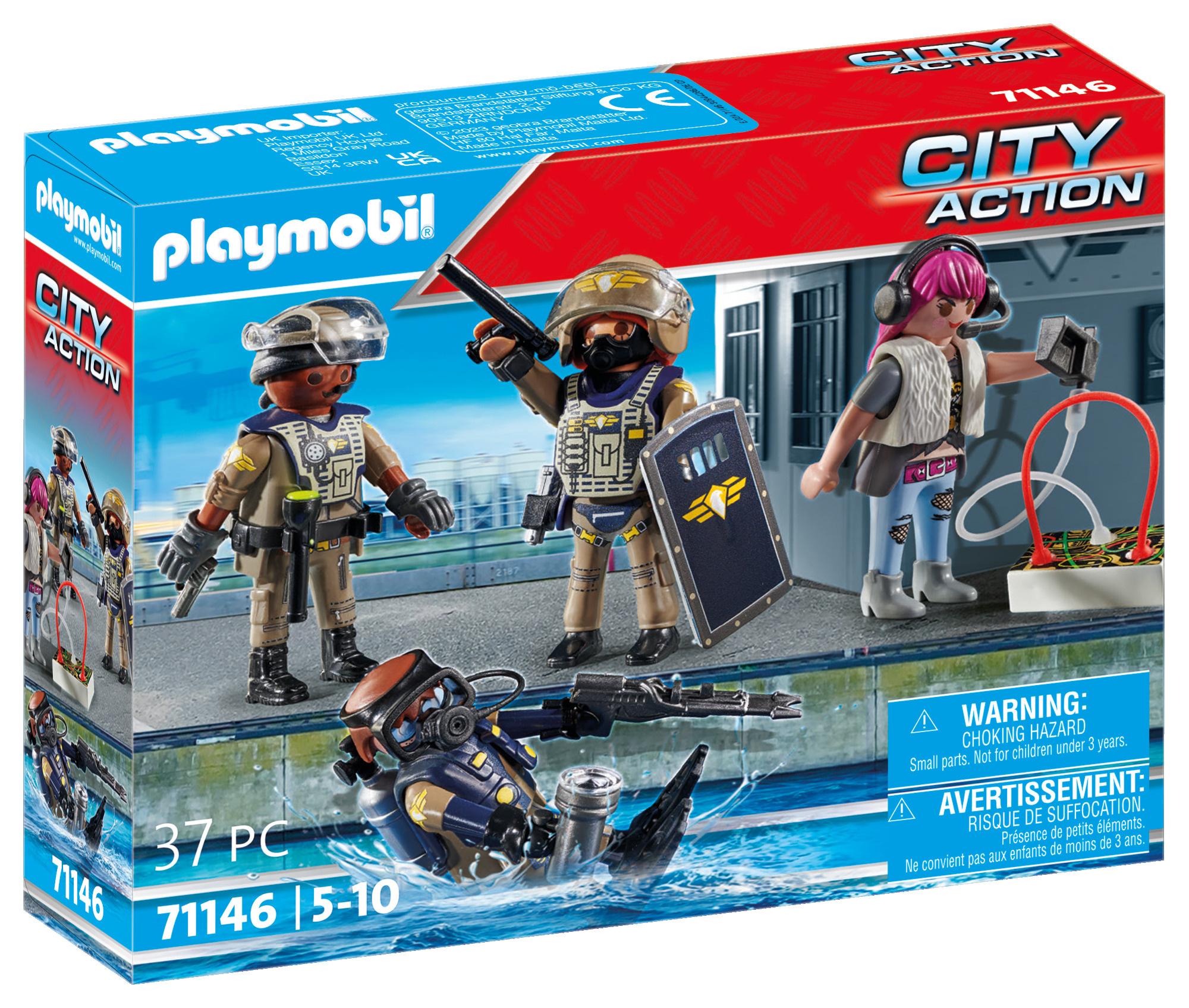 PLAYMOBIL 71146 - City Action - SWAT-Figurenset