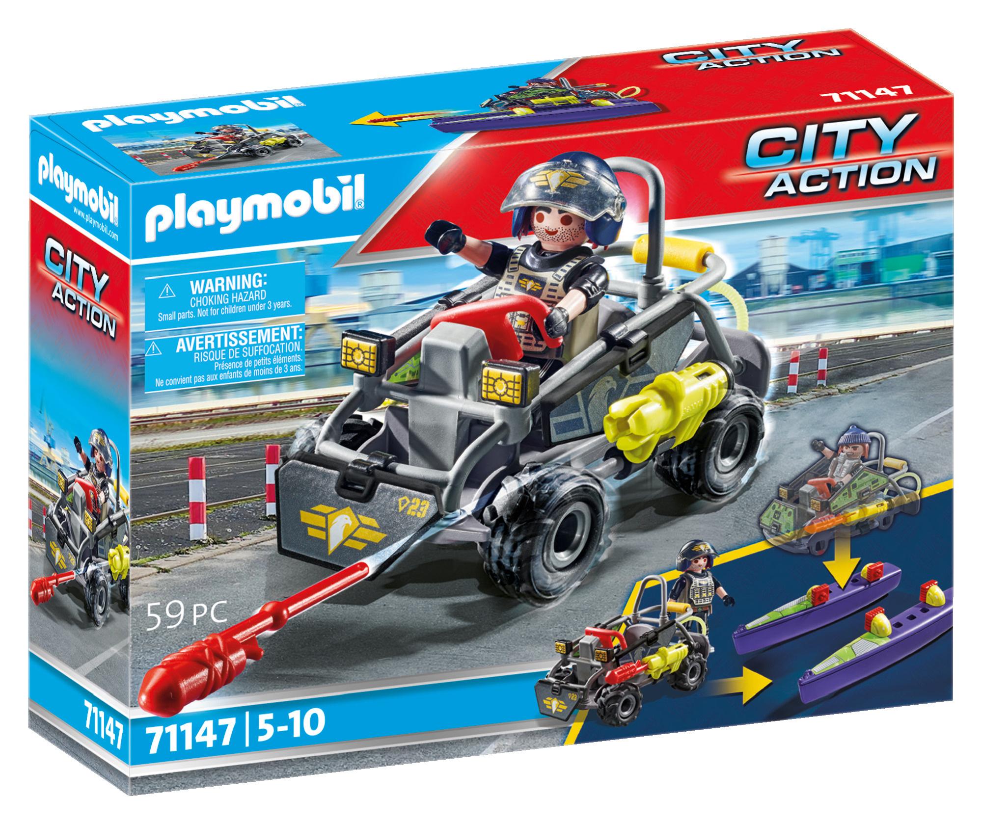 PLAYMOBIL 71147 - City Action - SWAT-Multi-Terrain-Quad