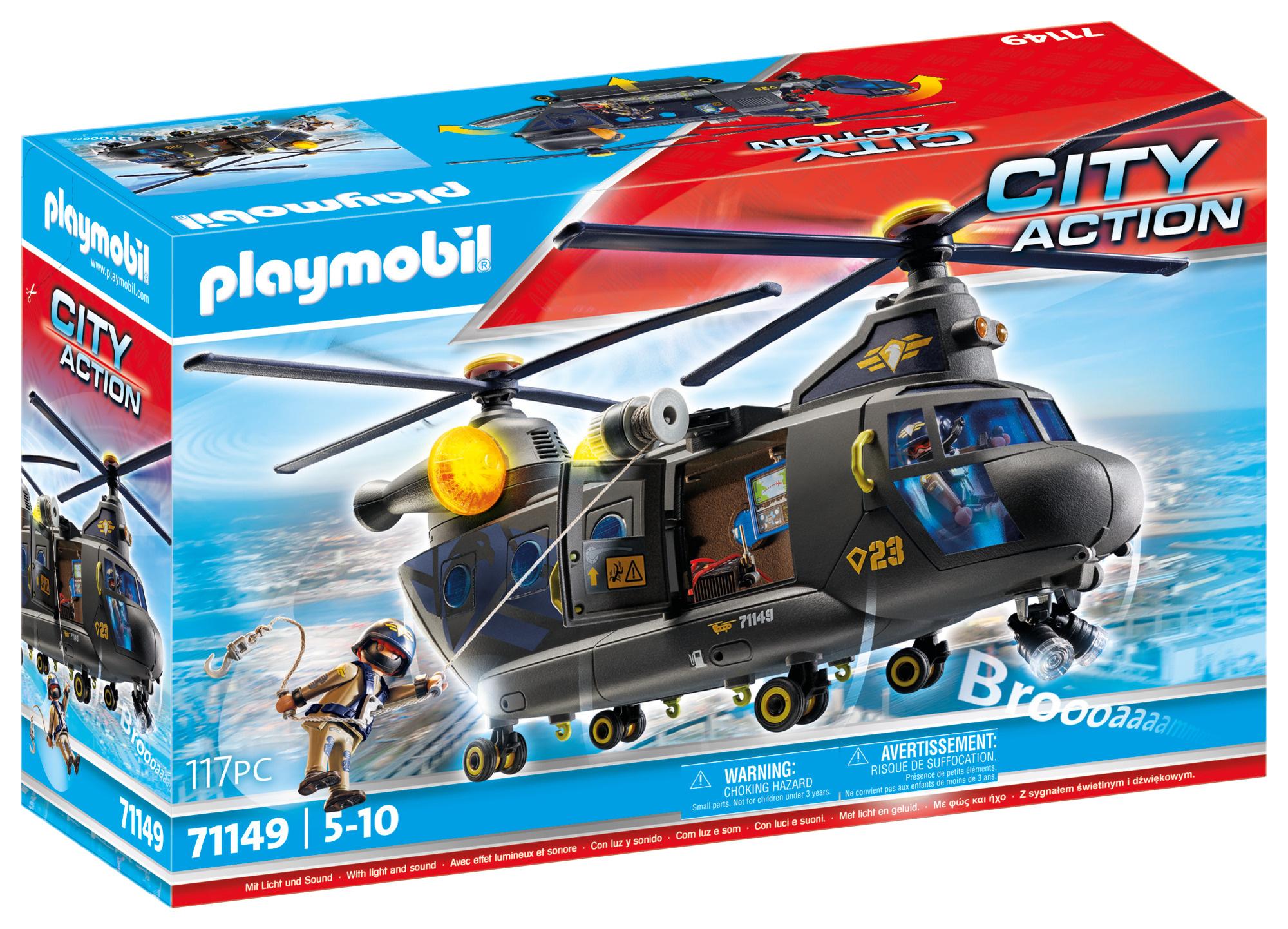 PLAYMOBIL 71149 - City Action - SWAT-Rettungsflugzeug