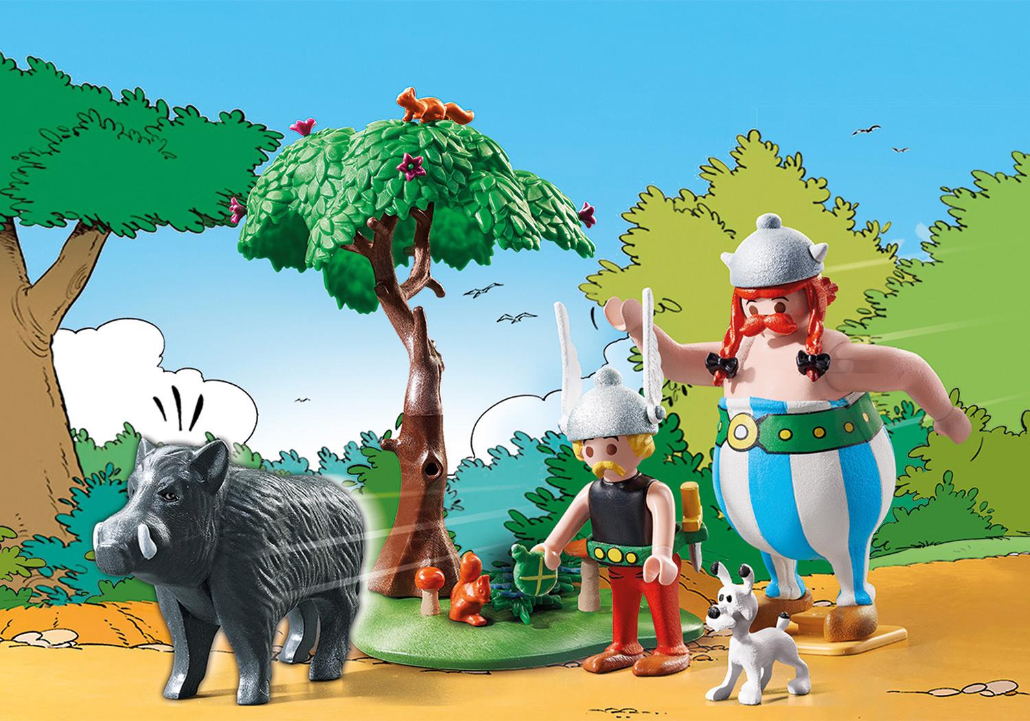 Produktbild PLAYMOBIL 71160 - Asterix: Wildschweinjagd 3 von 5