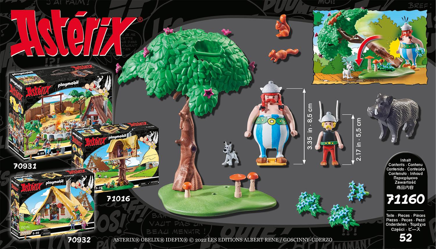 Produktbild PLAYMOBIL 71160 - Asterix: Wildschweinjagd 5 von 5