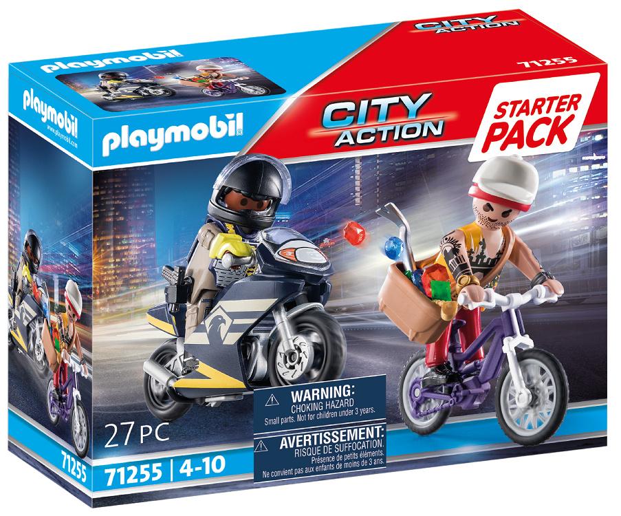 PLAYMOBIL 71255 - City Action - Starter Pack SEK und Juwelendieb
