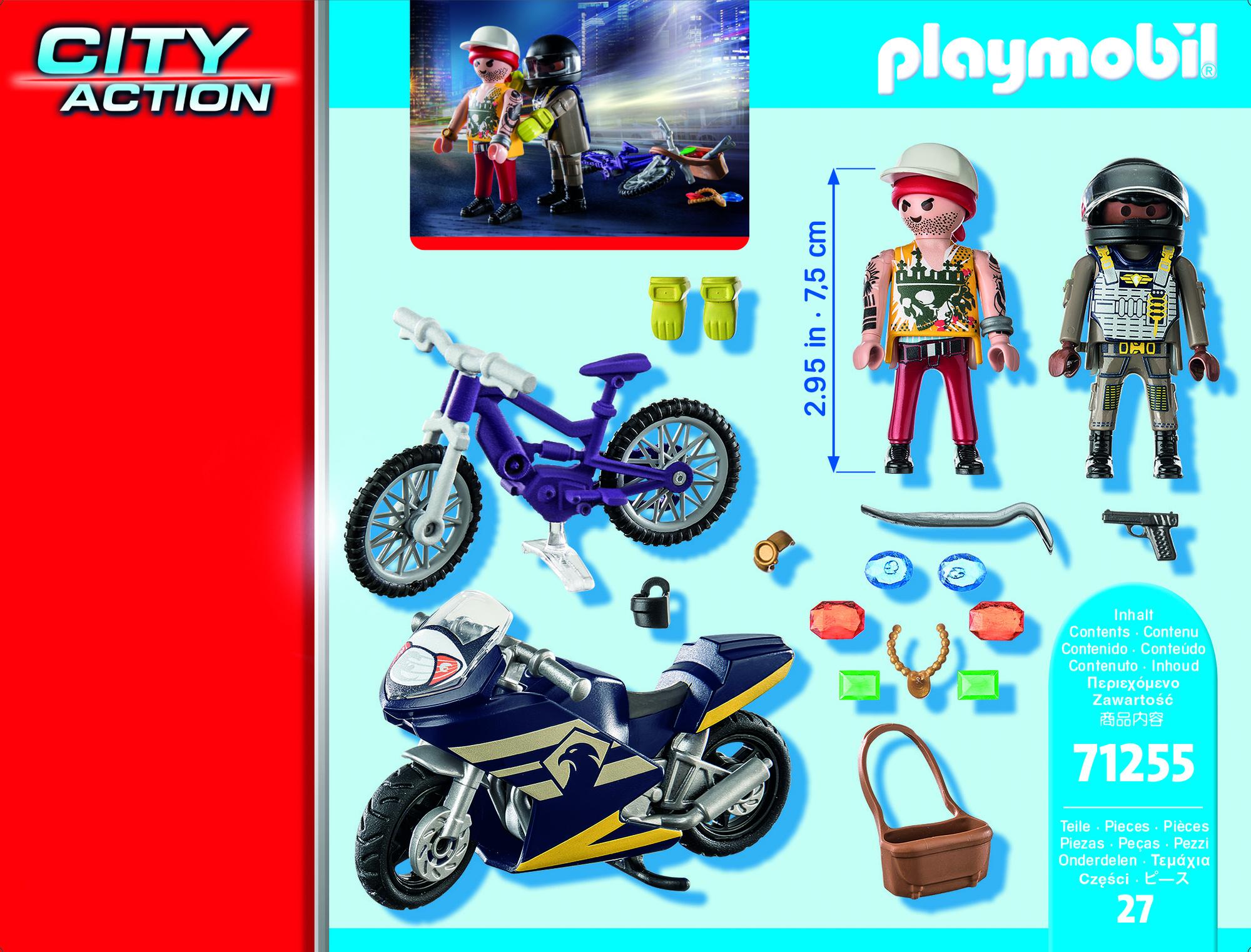 Produktbild PLAYMOBIL 71255 - City Action - Starter Pack SEK und Juwelendieb 2 von 6