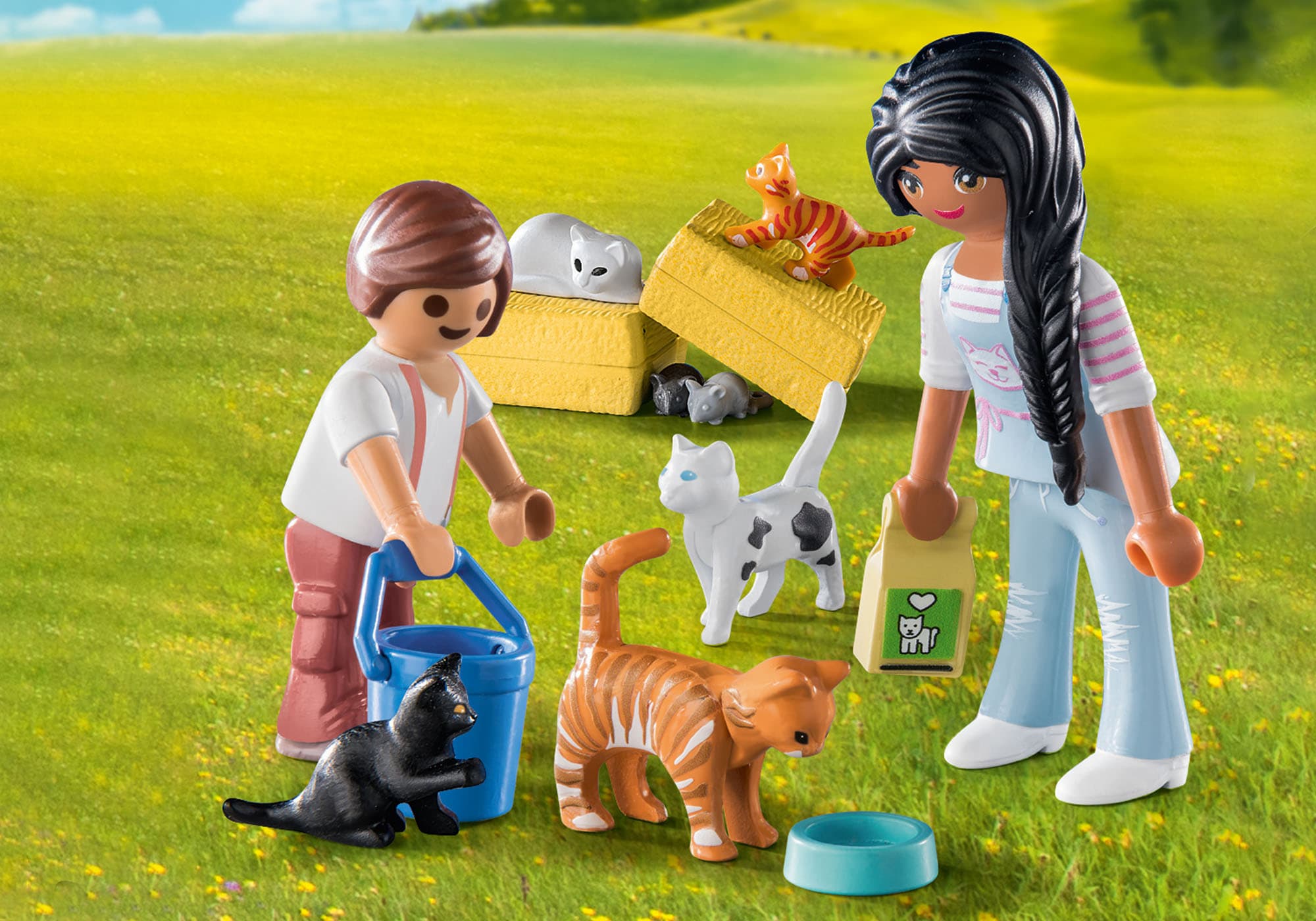 Produktbild PLAYMOBIL 71309 - Country - Katzenfamilie 4 von 4