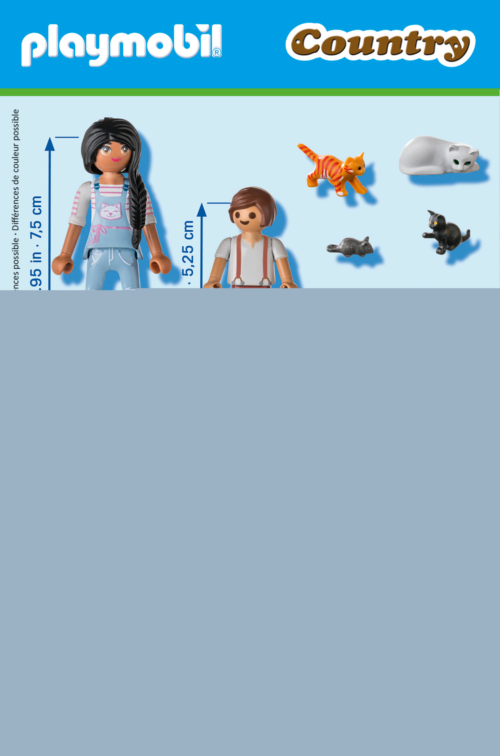 Produktbild PLAYMOBIL 71309 - Country - Katzenfamilie 3 von 4