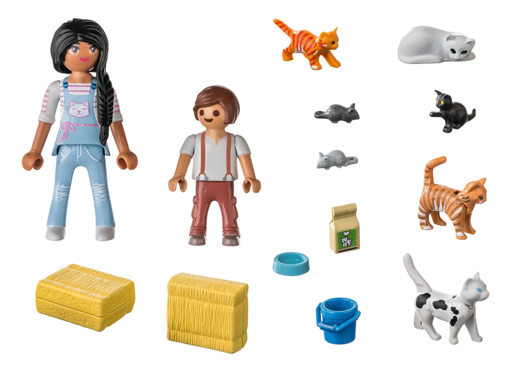 Produktbild PLAYMOBIL 71309 - Country - Katzenfamilie 2 von 4