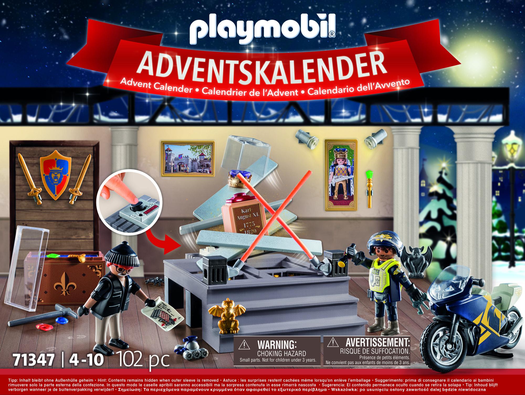 Produktbild PLAYMOBIL 71347 Adventskalender Polizei Museumsdiebstahl 6 von 7