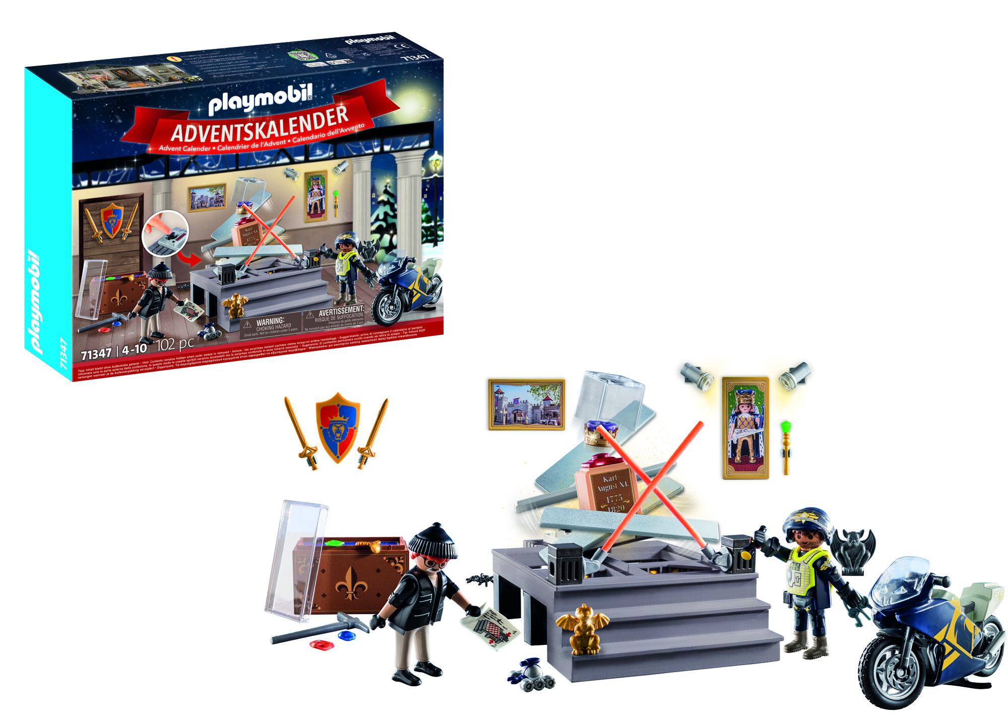 Produktbild PLAYMOBIL 71347 Adventskalender Polizei Museumsdiebstahl 2 von 7