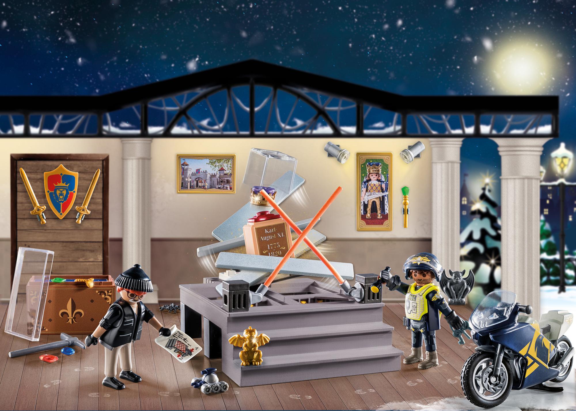 Produktbild PLAYMOBIL 71347 Adventskalender Polizei Museumsdiebstahl 7 von 7
