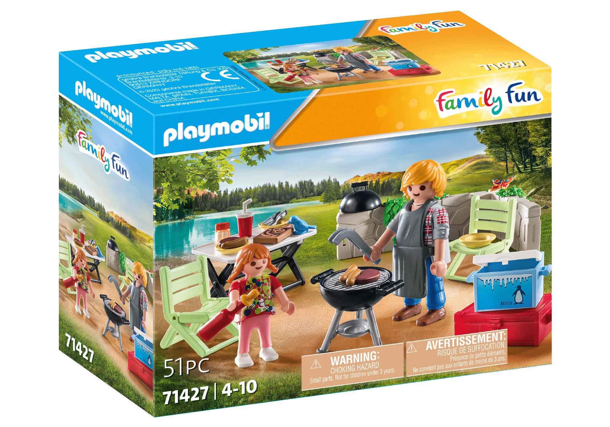 PLAYMOBIL 71427 - Family Fun - Gemeinsames Grillen