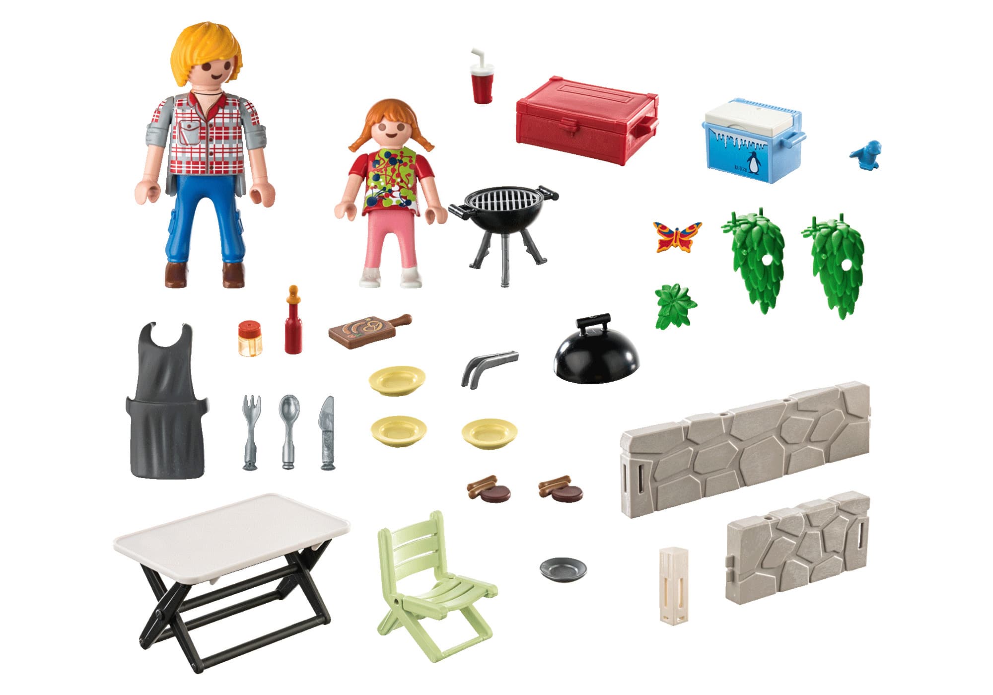 Produktbild PLAYMOBIL 71427 - Family Fun - Gemeinsames Grillen 2 von 5