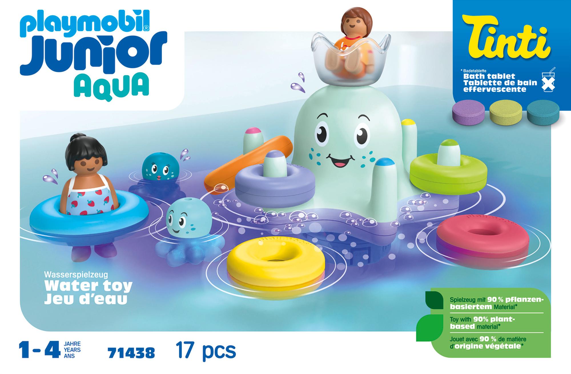 Produktbild PLAYMOBIL 71438 JUNIOR&Tinti: Bunter Tintenfisch 3 von 10