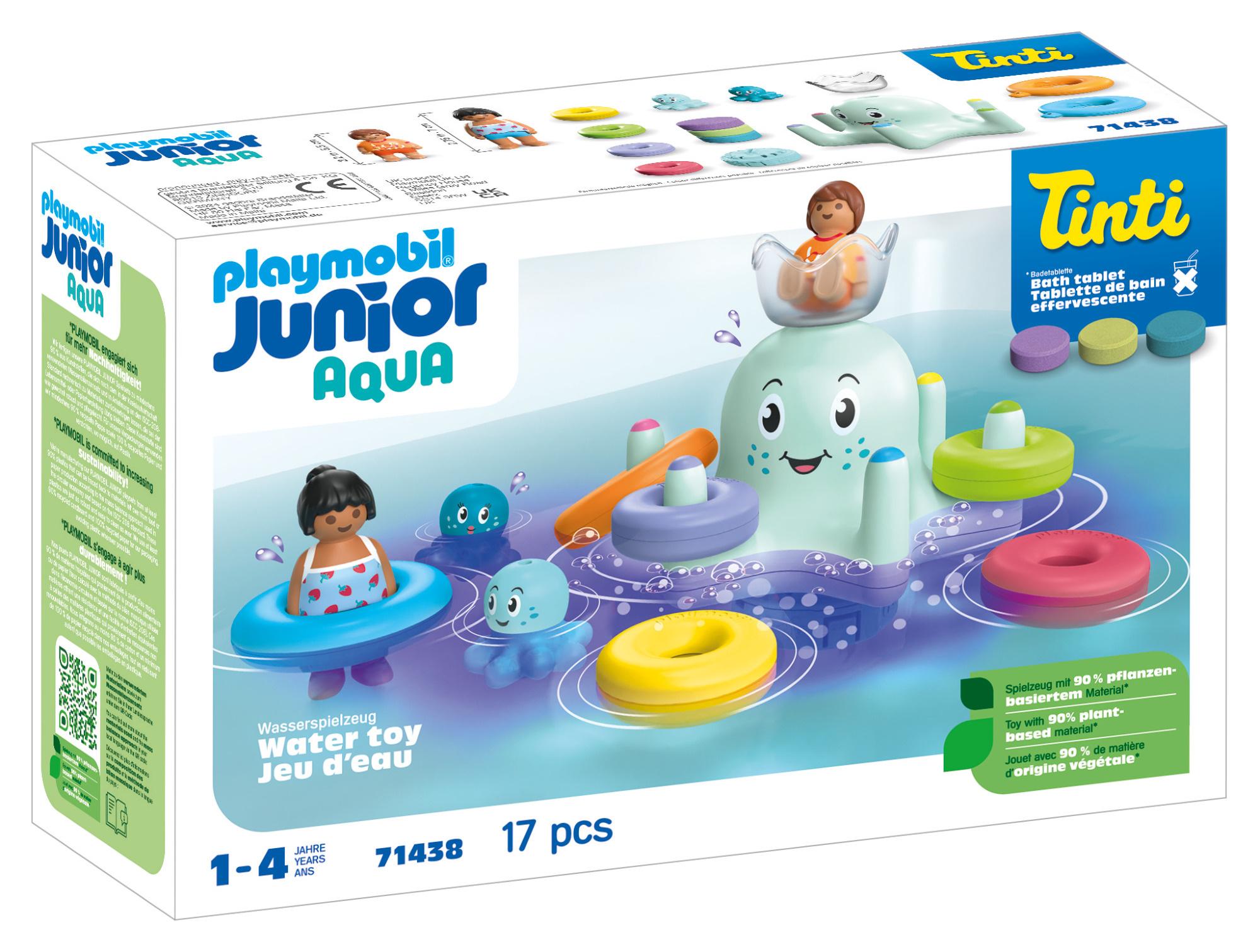 PLAYMOBIL 71438 JUNIOR&Tinti: Bunter Tintenfisch