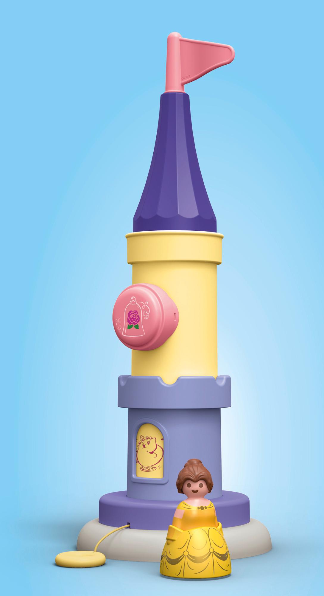 Produktbild PLAYMOBIL 71458 JUNIOR&Disney: Belles Spielturm mit Melodie 8 von 8