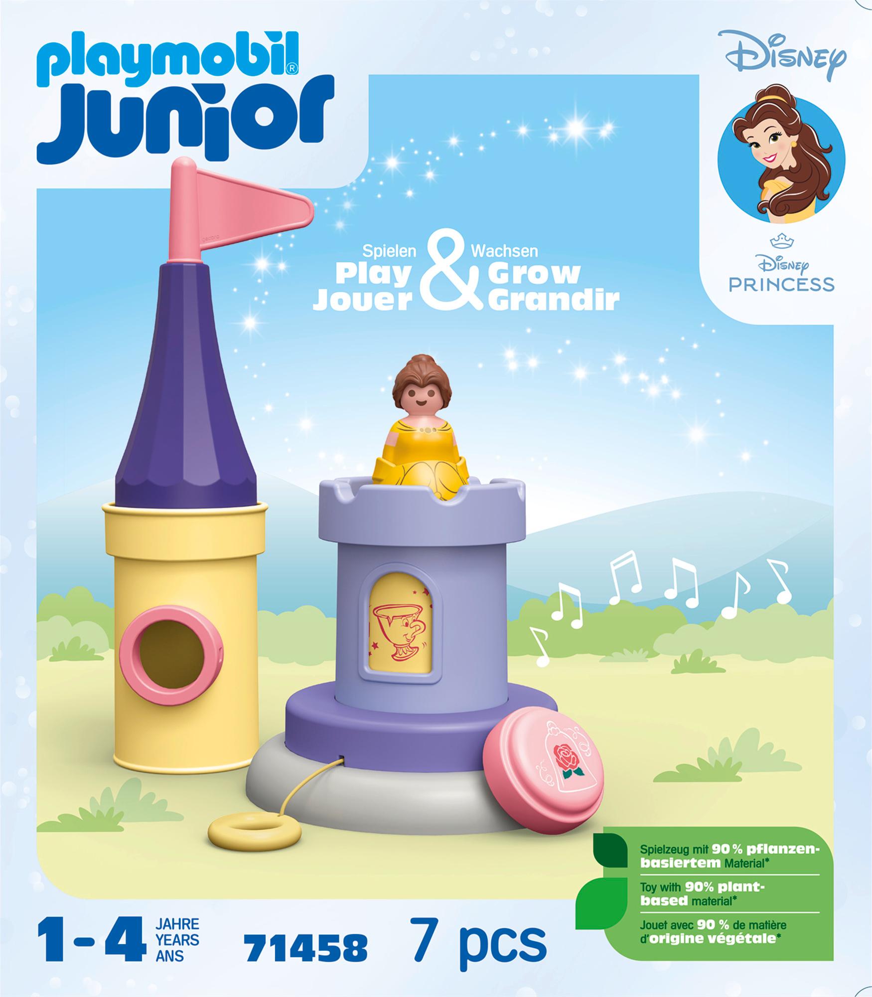 Produktbild PLAYMOBIL 71458 JUNIOR&Disney: Belles Spielturm mit Melodie 3 von 8