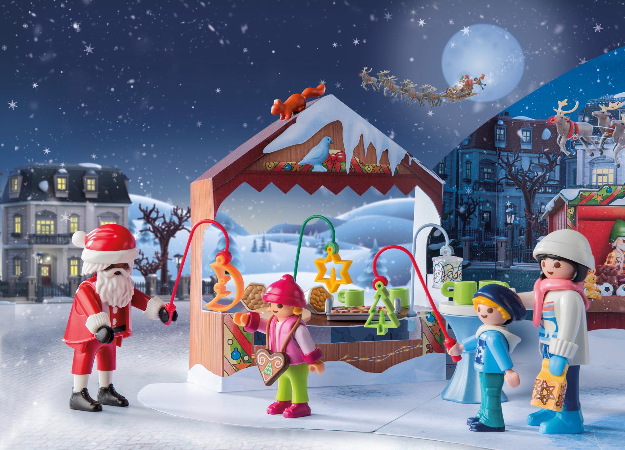 Produktbild PLAYMOBIL 71472 Adventskalender: Ausflug auf den Weihnachtsmarkt 5 von 6