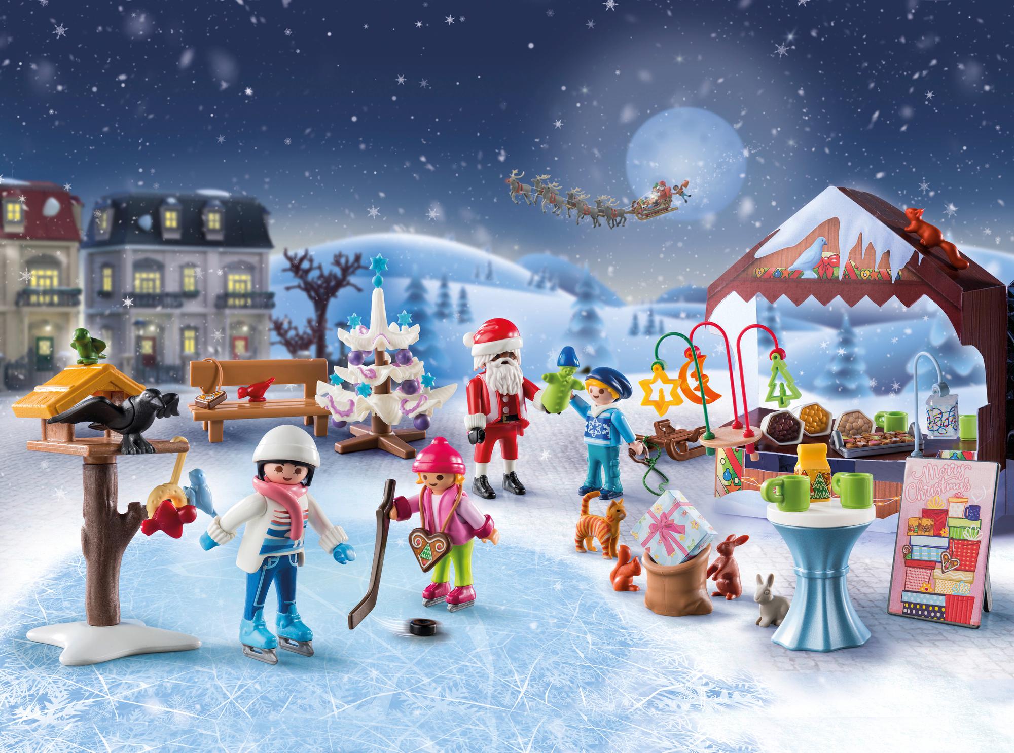 Produktbild PLAYMOBIL 71472 Adventskalender: Ausflug auf den Weihnachtsmarkt 6 von 6