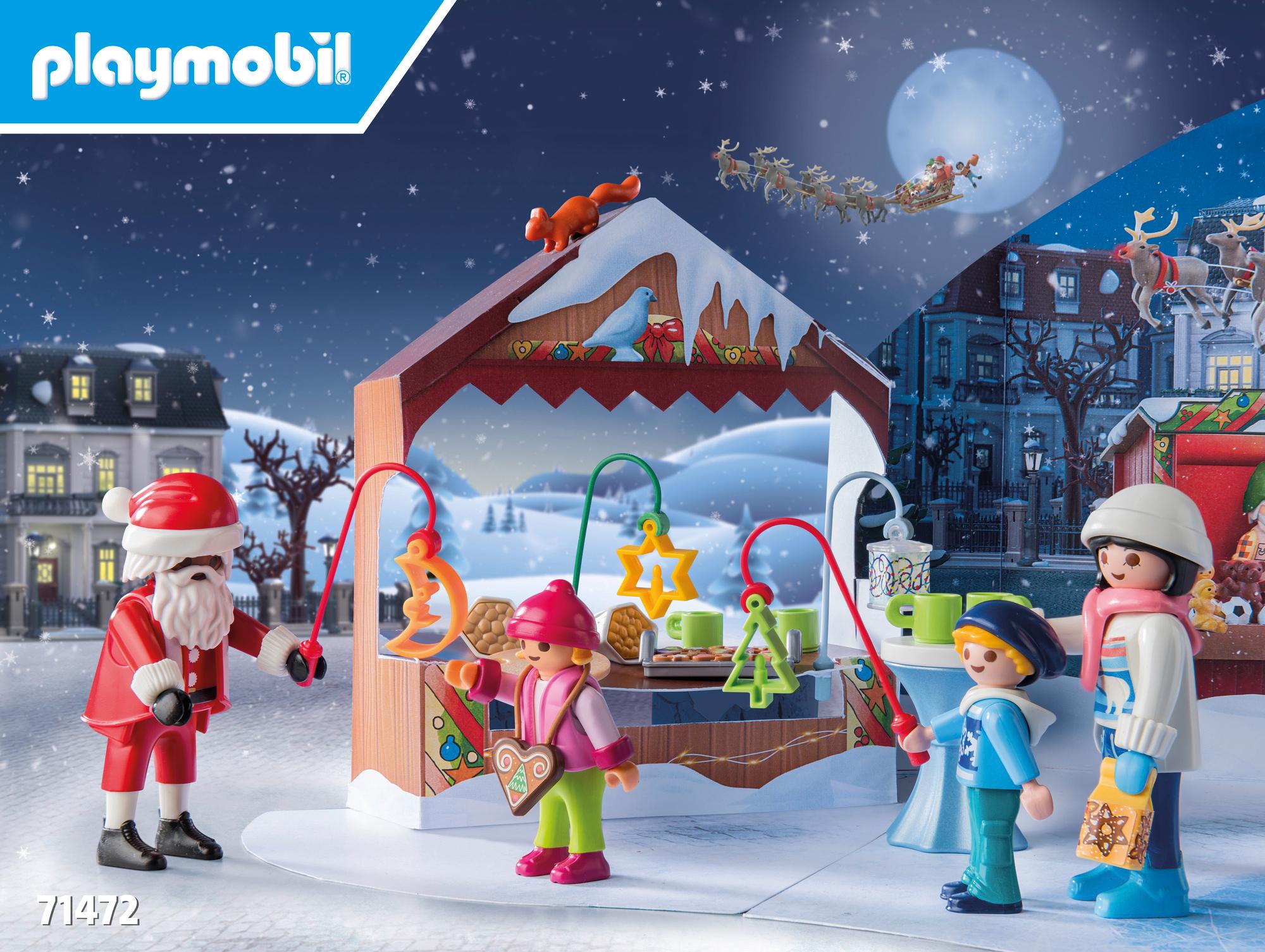 Produktbild PLAYMOBIL 71472 Adventskalender: Ausflug auf den Weihnachtsmarkt 3 von 6