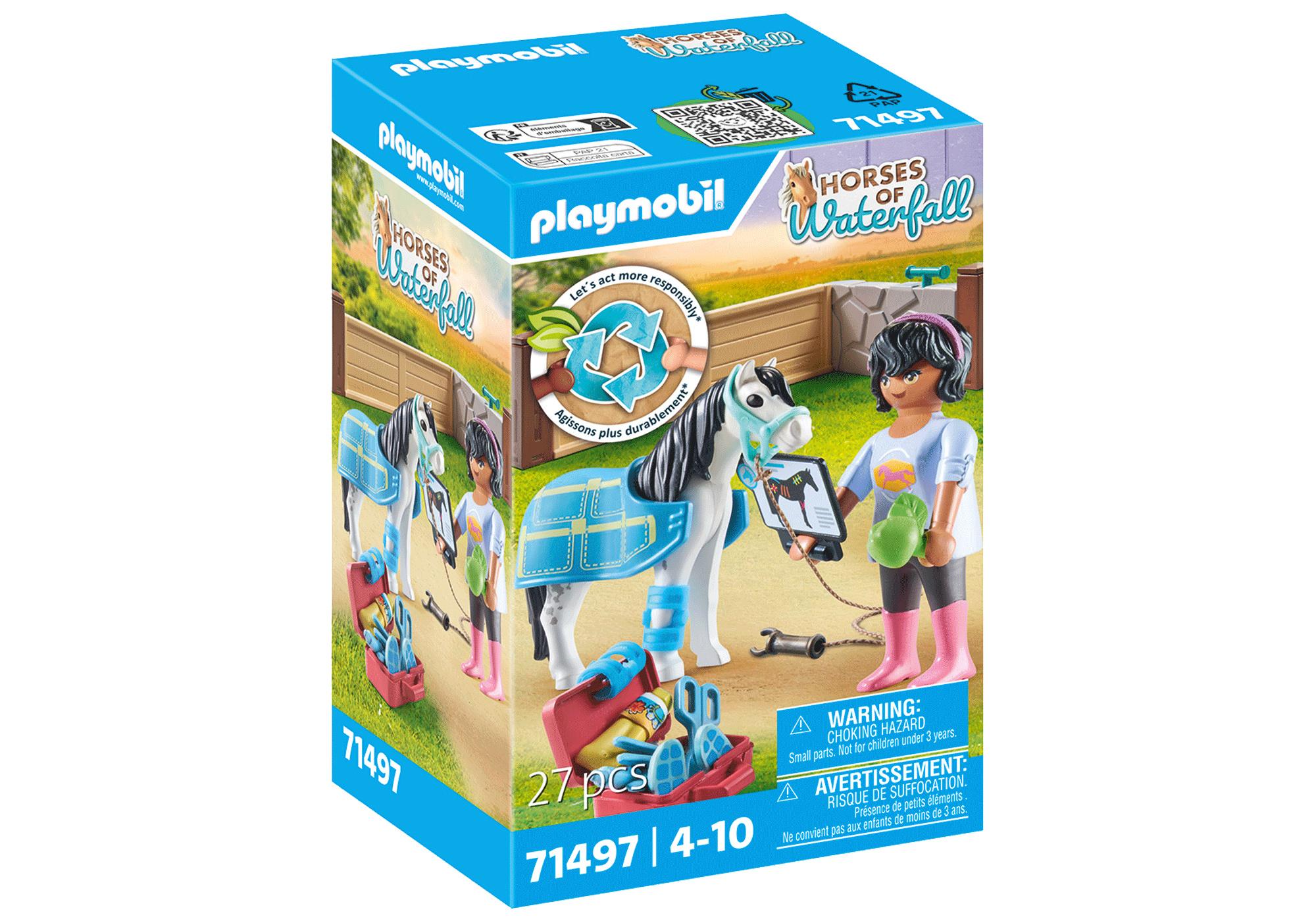 PLAYMOBIL 71497 - Horses of Waterfall - Pferde-Therapeutin
