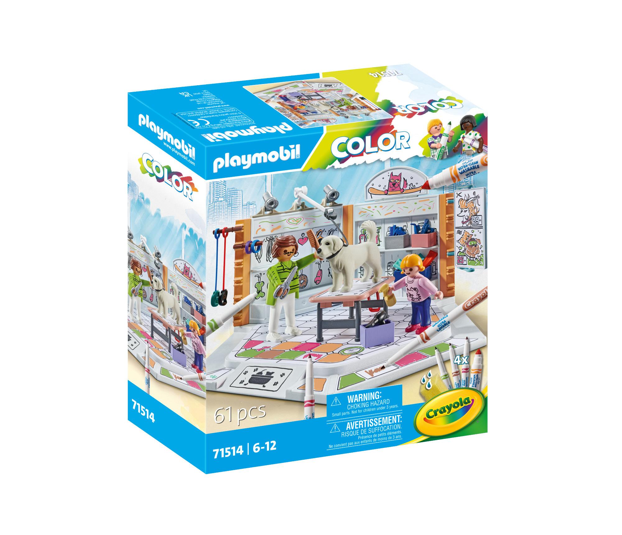 PLAYMOBIL 71514 - COLOR - Hundesalon