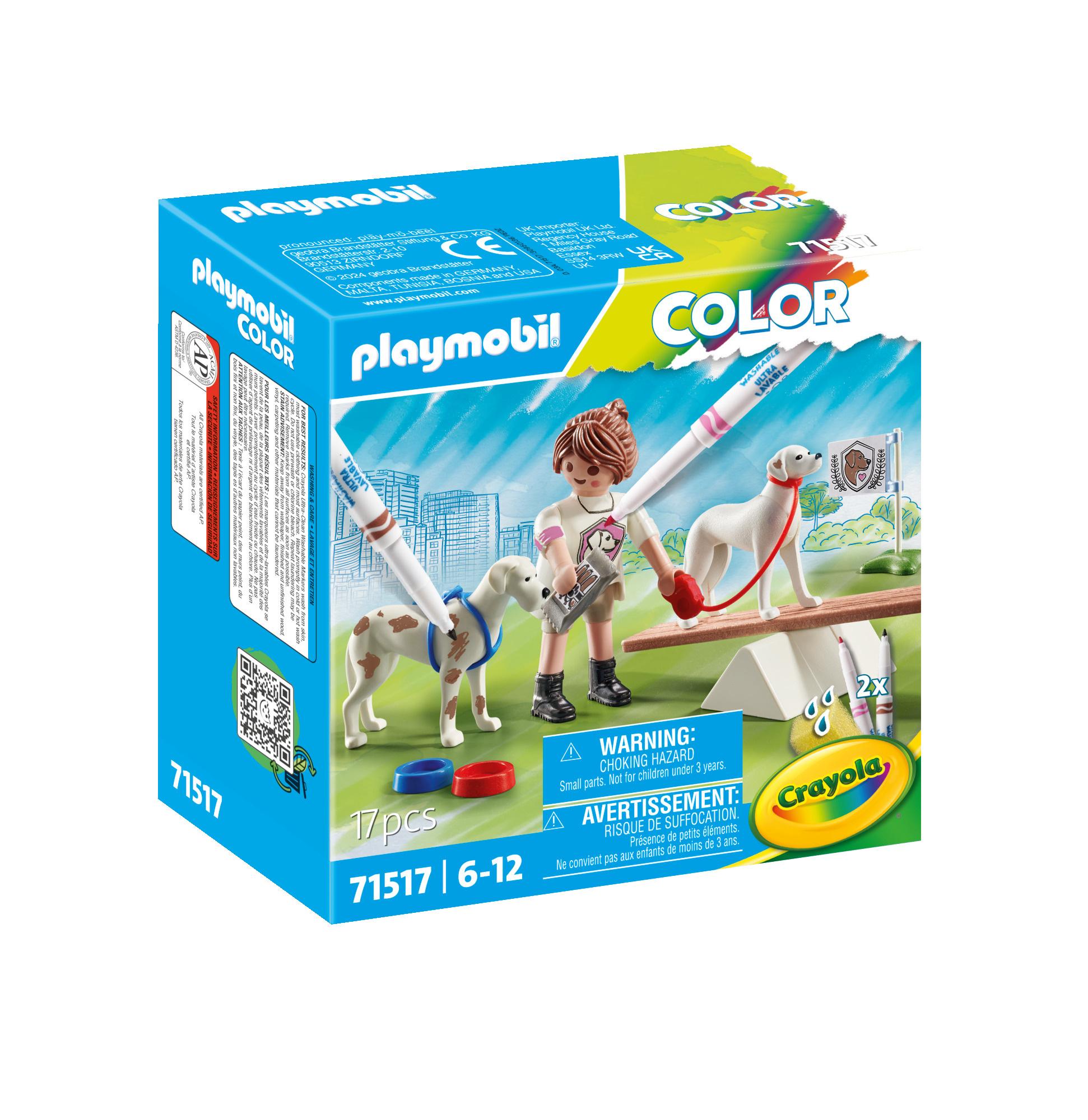PLAYMOBIL 71517 - COLOR - Hundetraining