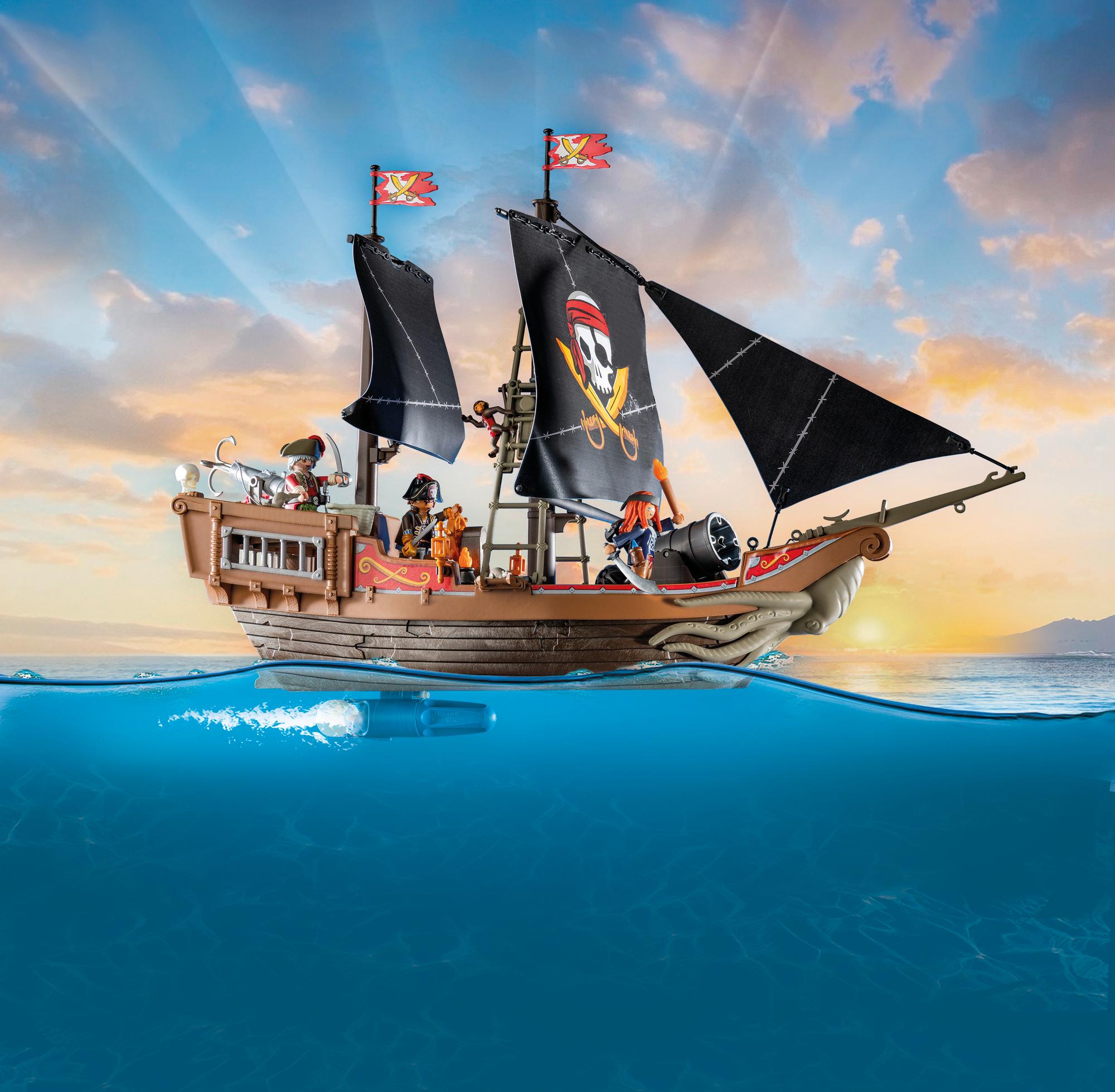Produktbild PLAYMOBIL 71530 Großes Piratenschiff 5 von 6