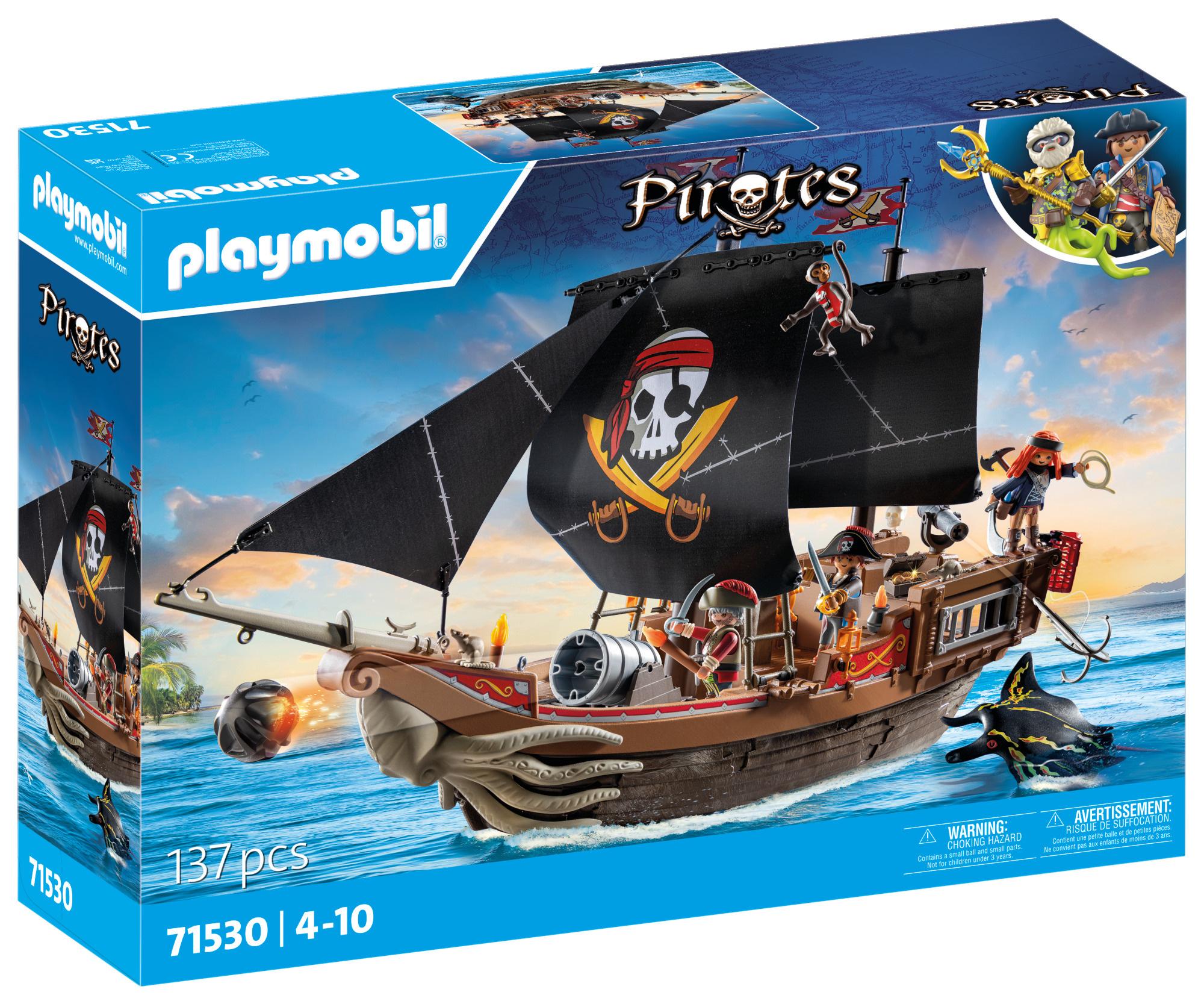PLAYMOBIL 71530 Großes Piratenschiff