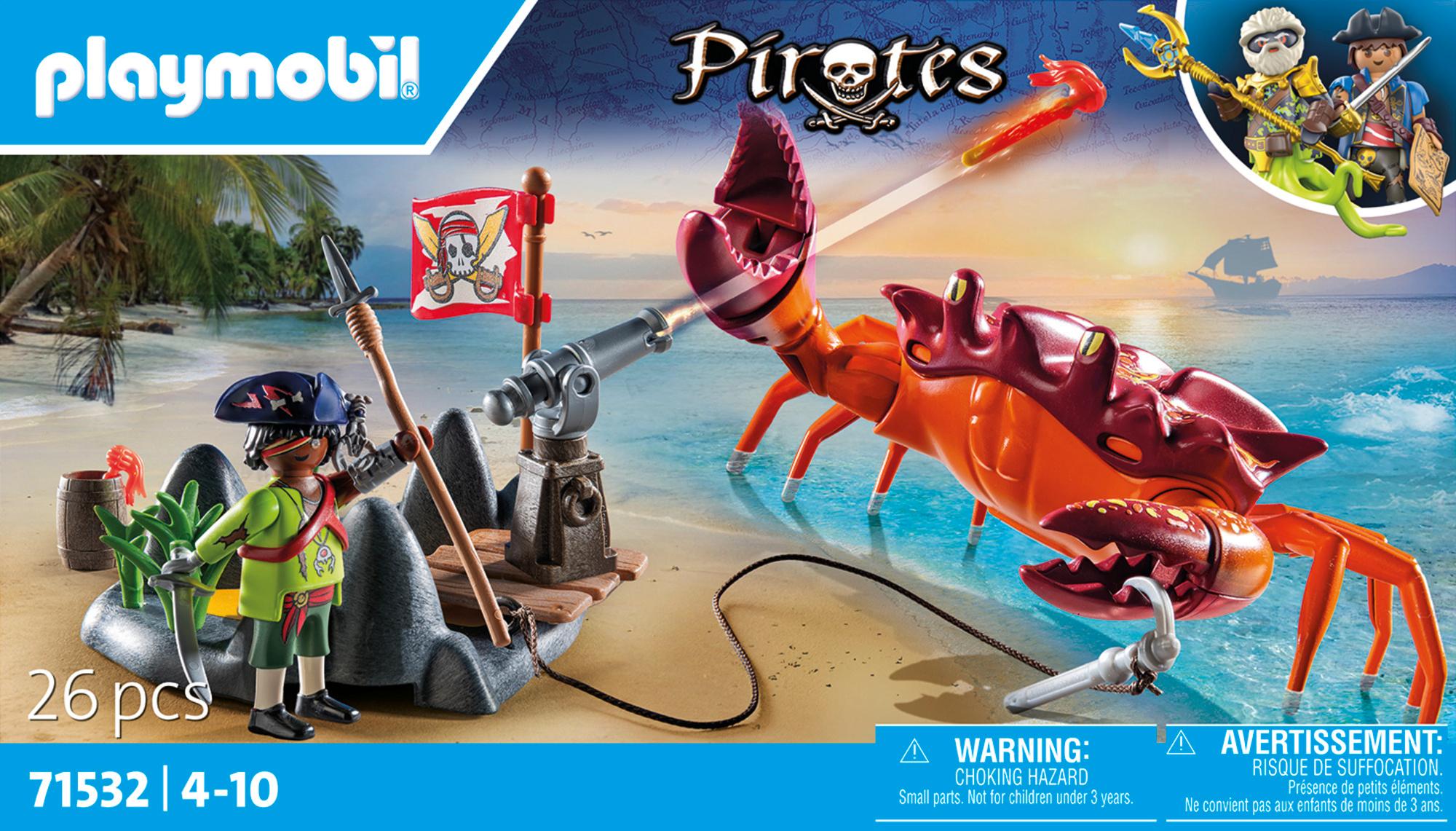 Produktbild PLAYMOBIL 71532 Kampf gegen die Riesenkrabbe 3 von 4