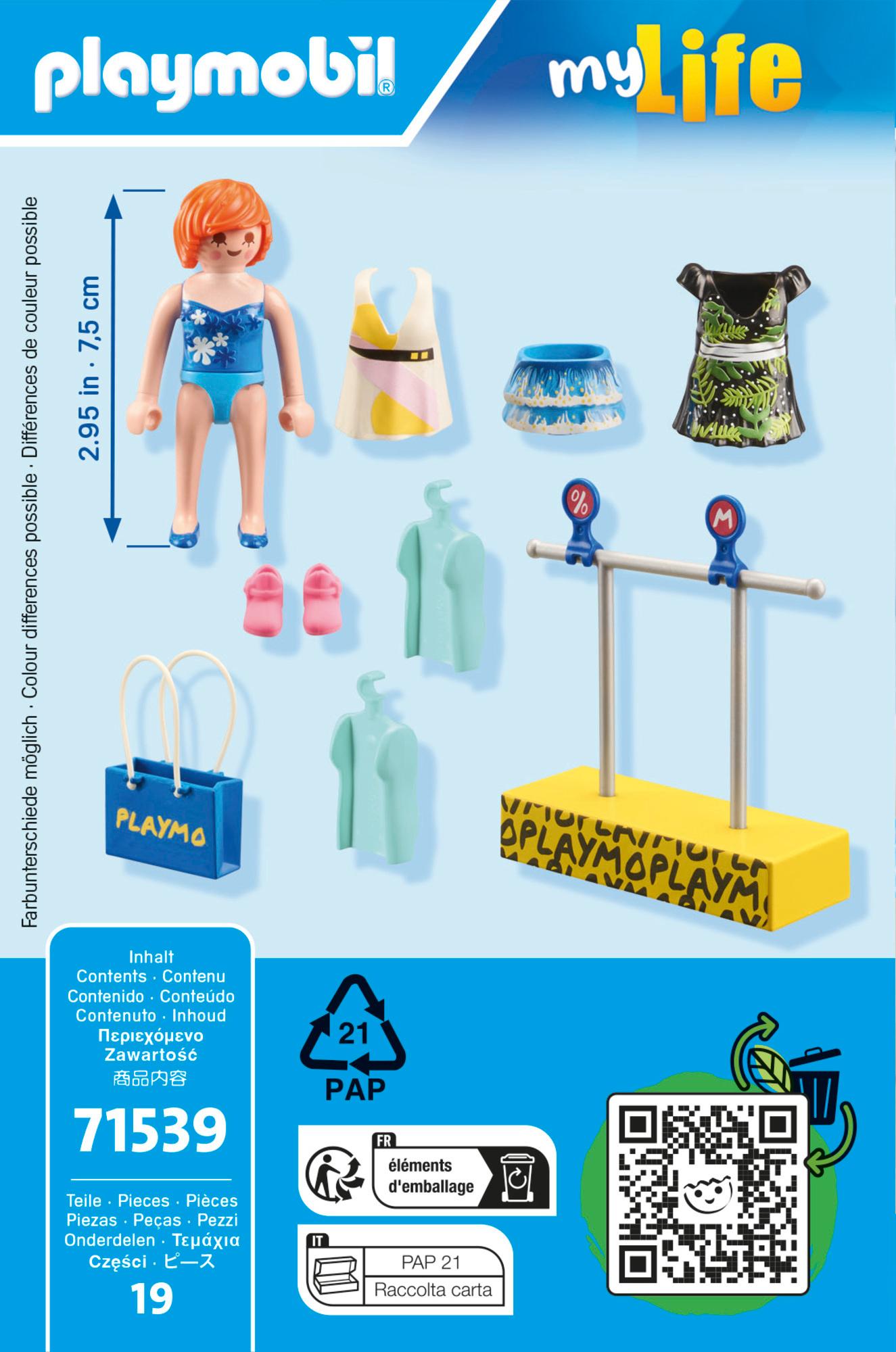 Produktbild PLAYMOBIL 71539 Kleidershopping 2 von 4