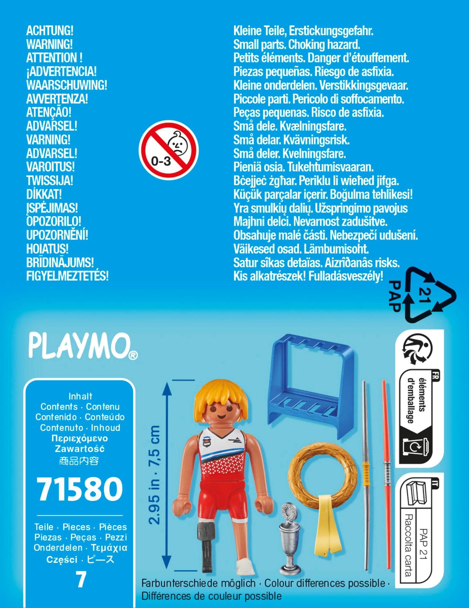 Produktbild PLAYMOBIL 71580 - Special Plus - Speerwerfer 2 von 4