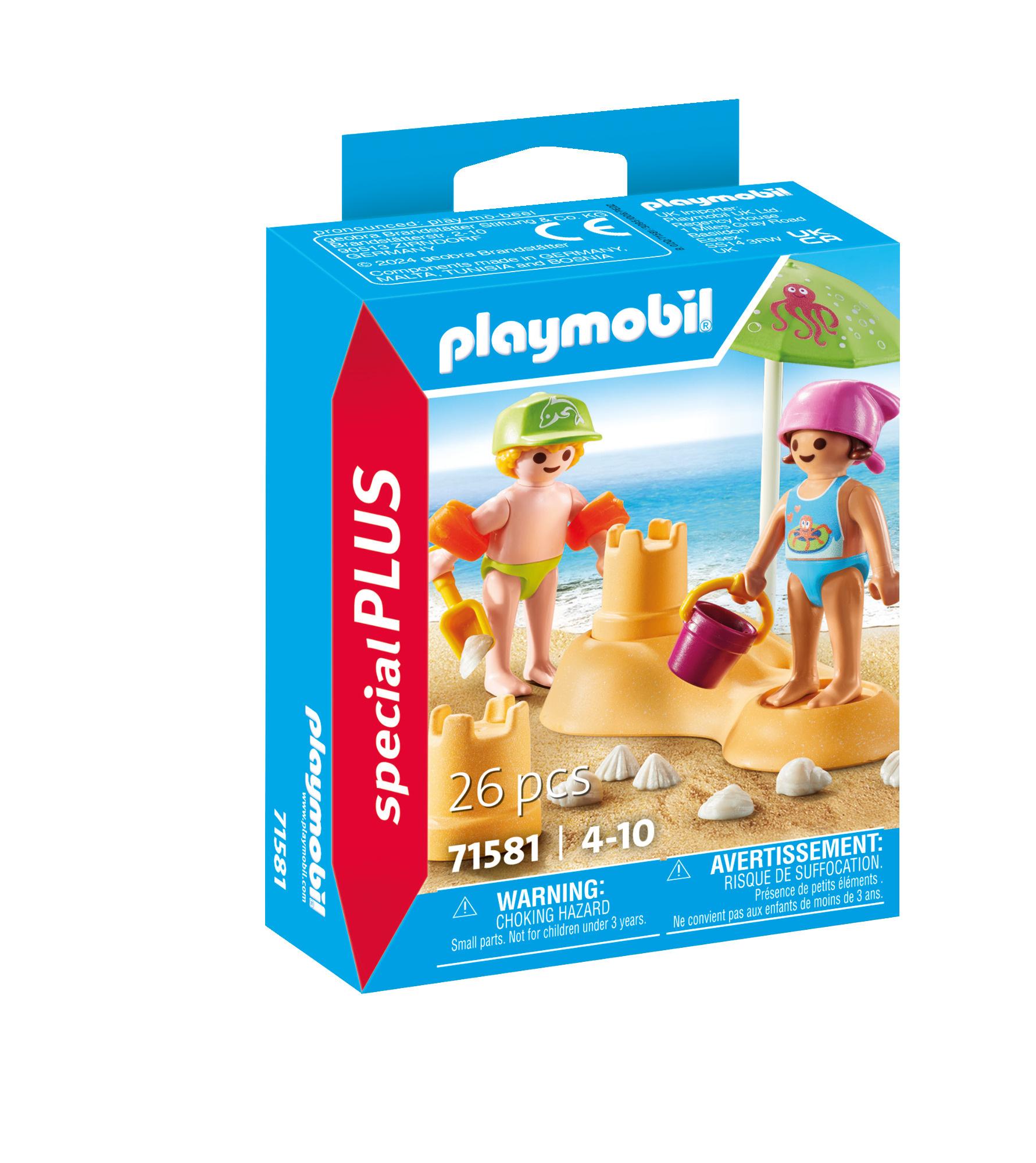 PLAYMOBIL 71581 - Special Plus - Kids mit Sandburg