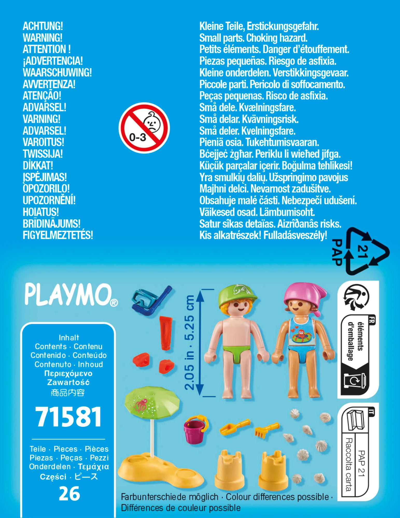 Produktbild PLAYMOBIL 71581 - Special Plus - Kids mit Sandburg 2 von 4