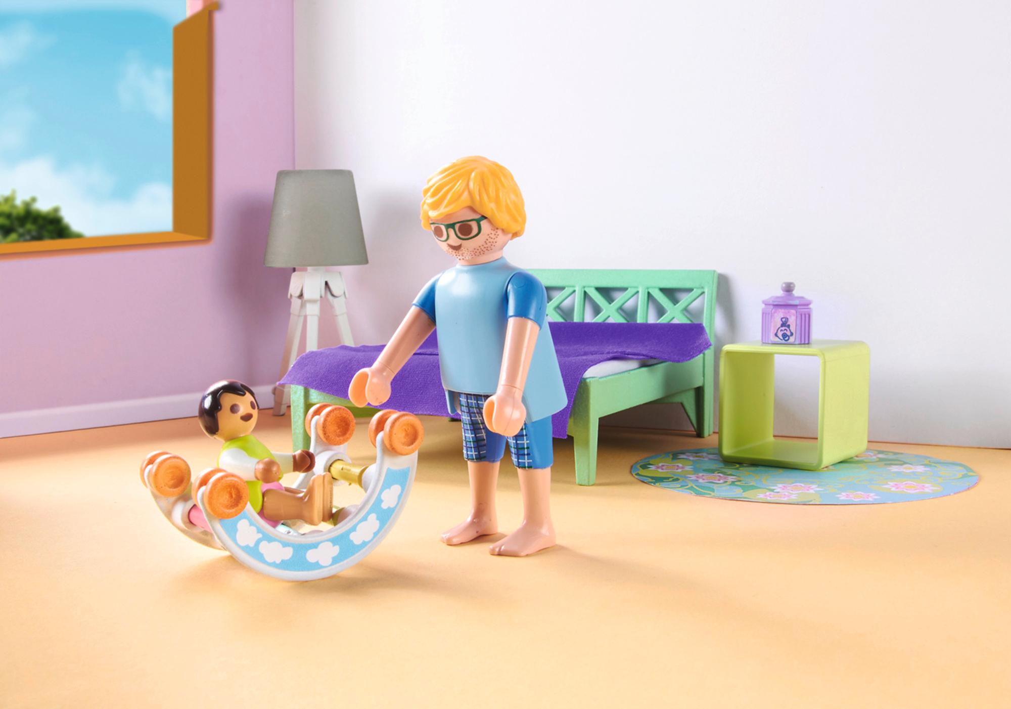 Produktbild PLAYMOBIL 71609 - my Life - Schlafzimmer mit Babyspielecke 4 von 4