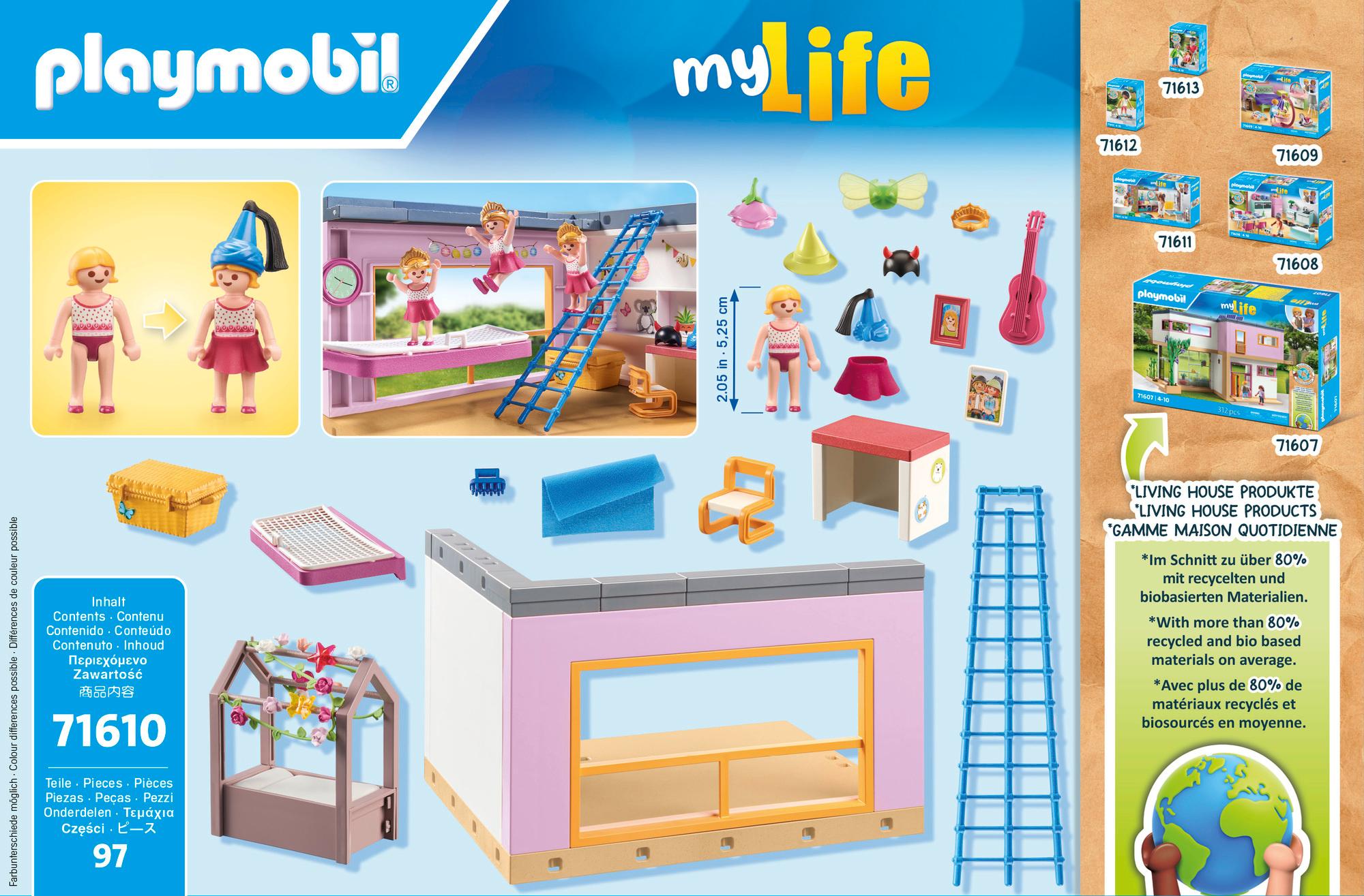 Produktbild PLAYMOBIL 71610 - my Life - Kinderzimmer 2 von 5