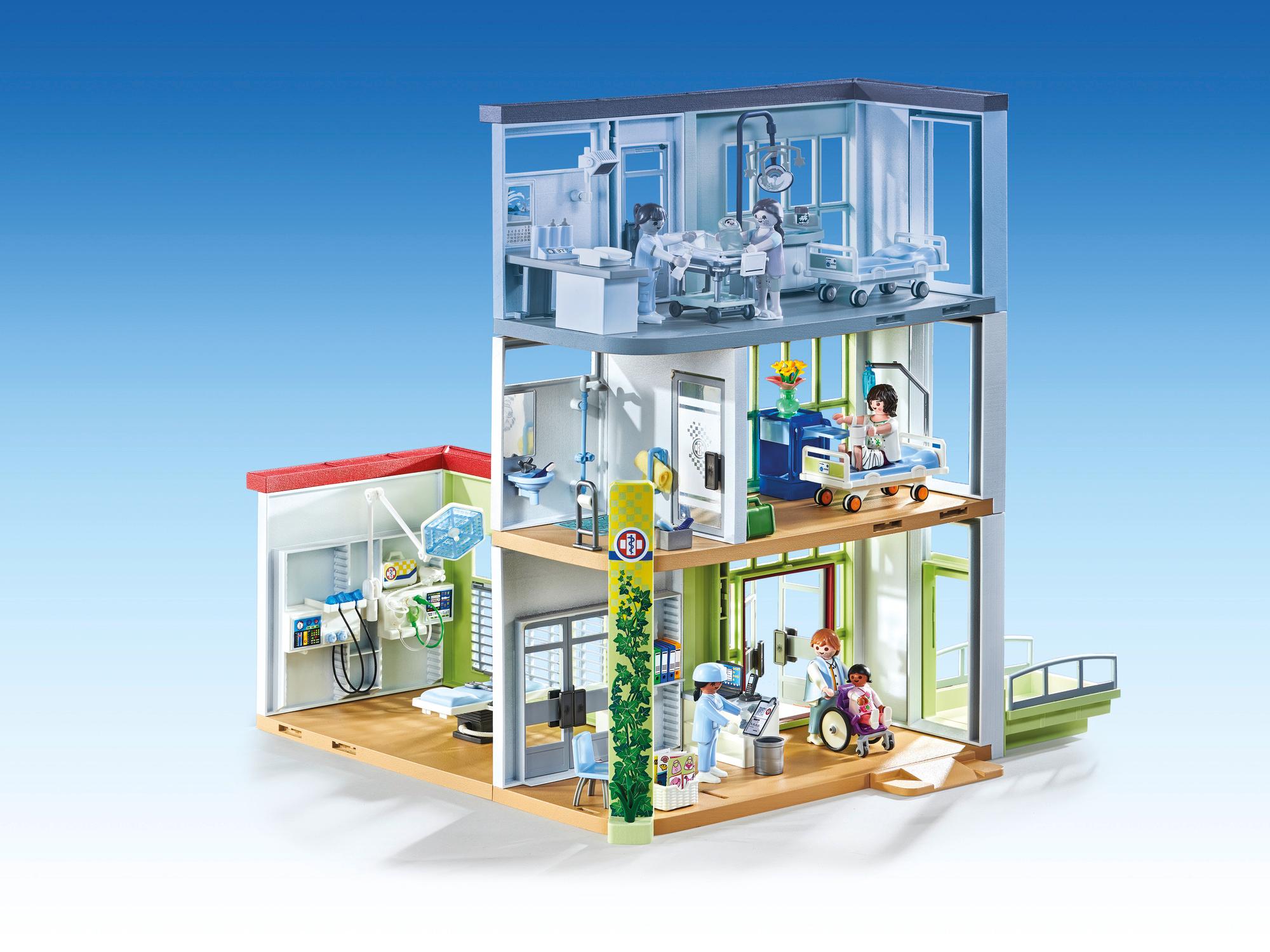 Produktbild PLAYMOBIL 71615 - City Life - Modernes Krankenhaus 6 von 9