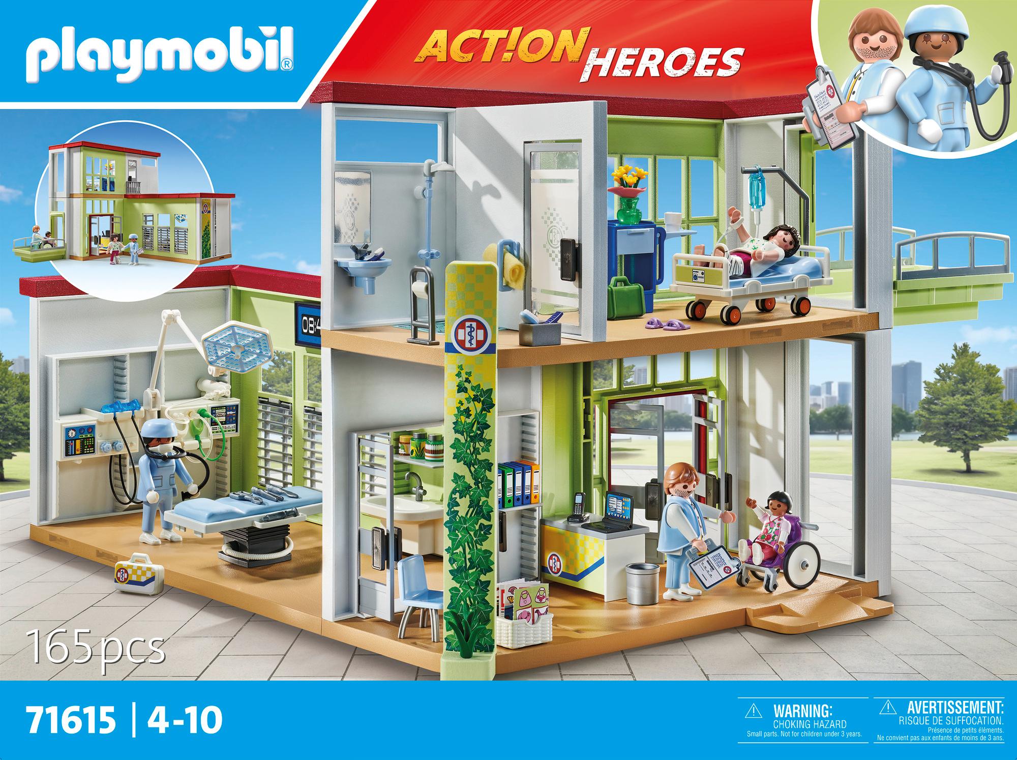 Produktbild PLAYMOBIL 71615 - City Life - Modernes Krankenhaus 3 von 9