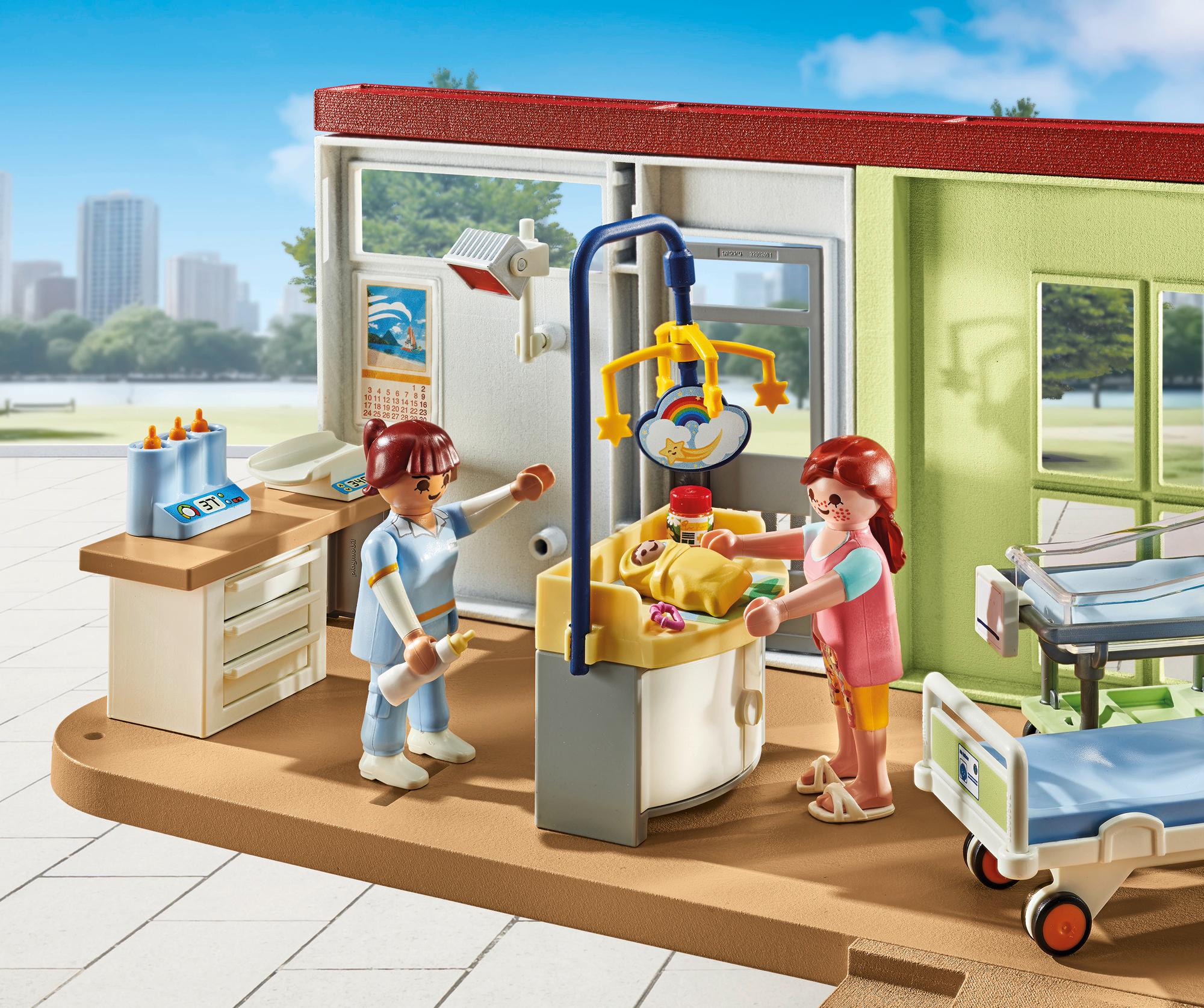 Produktbild PLAYMOBIL 71616 - City Life - Entbindungsstation 6 von 7