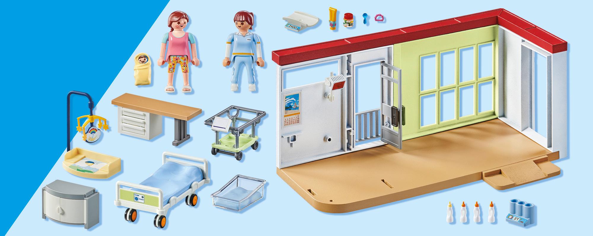 Produktbild PLAYMOBIL 71616 - City Life - Entbindungsstation 4 von 7
