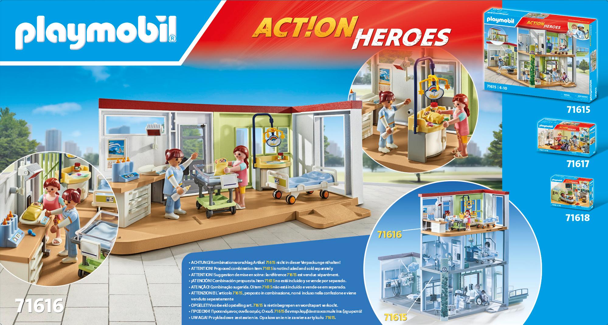 Produktbild PLAYMOBIL 71616 - City Life - Entbindungsstation 2 von 7