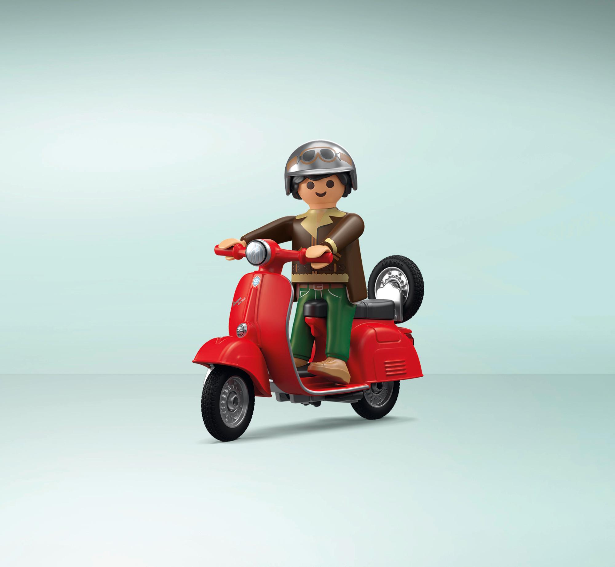 Produktbild PLAYMOBIL 71620 60er Vespa Werkstatt 4 von 8